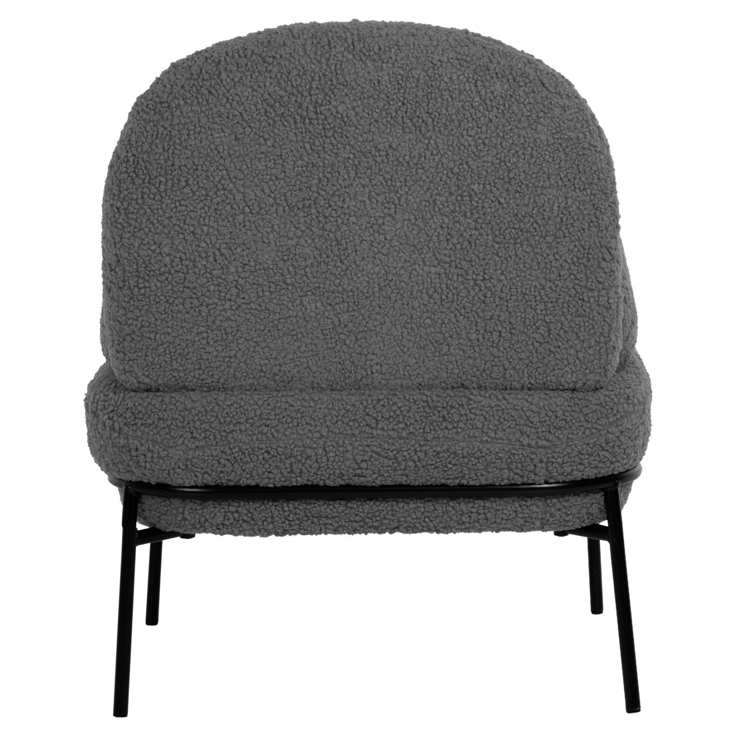 ΠΟΛΥΘΡΟΝΑ AGNES HM9525.21 ΓΚΡΙ ΜΠΟΥΚΛΕ-ΜΑΥΡΑ ΜΕΤΑΛΛΙΚΑ ΠΟΔΙΑ 74x71x83Υεκ. - Image 6