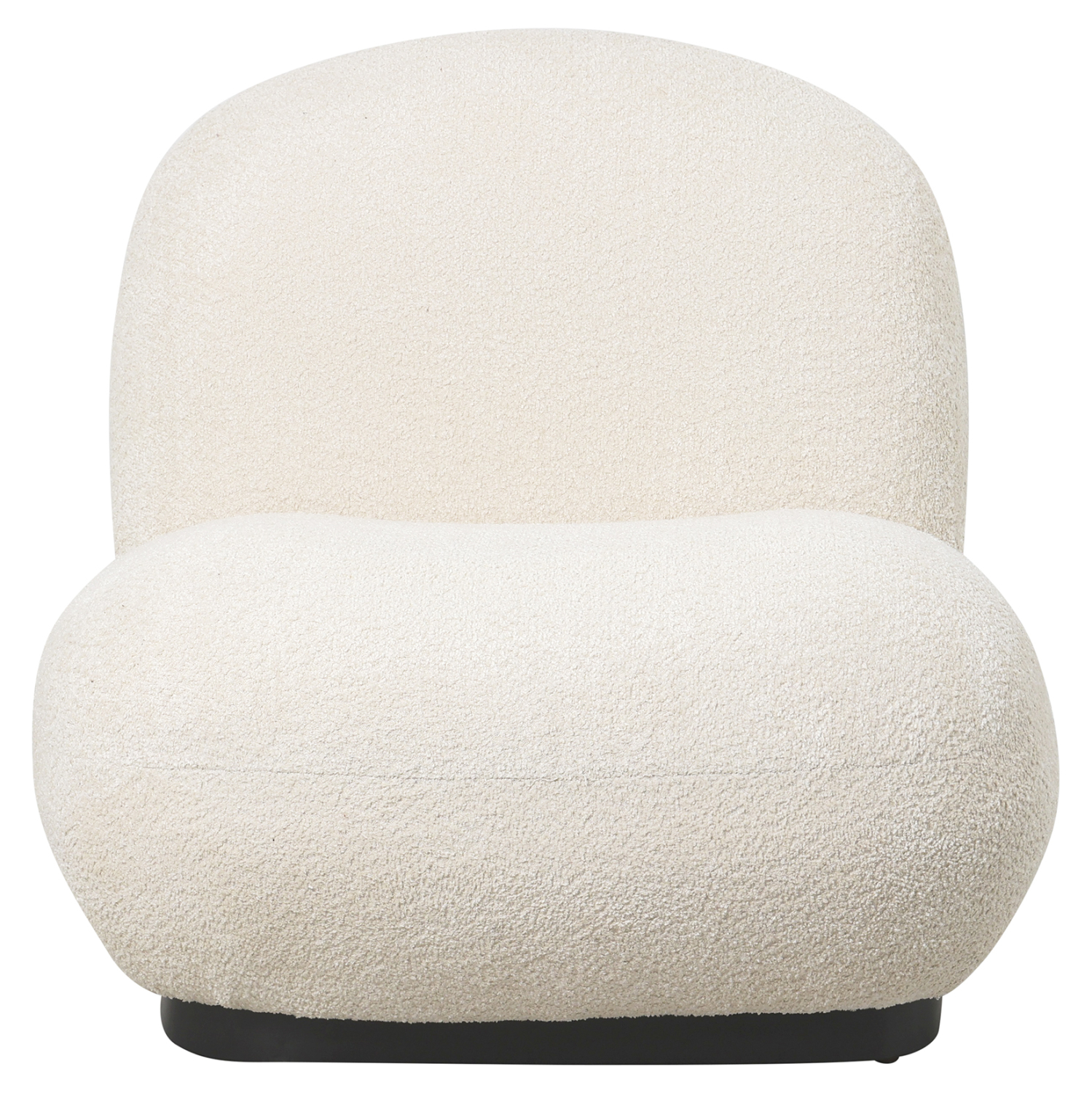 ΠΟΛΥΘΡΟΝΑ BEANY HM9591.06 ΕΚΡΟΥ ΜΠΟΥΚΛΕ ΥΦΑΣΜΑ 85x82x77Υ εκ. - Image 2