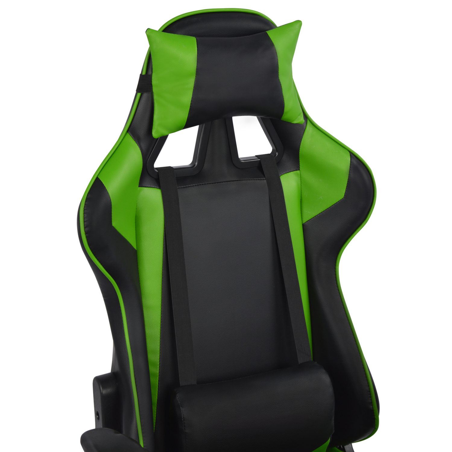 ΠΟΛΥΘΡΟΝΑ GAMING RACING HM1056.03 ΜΑΥΡΟ - ΠΡΑΣΙΝΟ PU 67x70x134 εκ. - Image 8