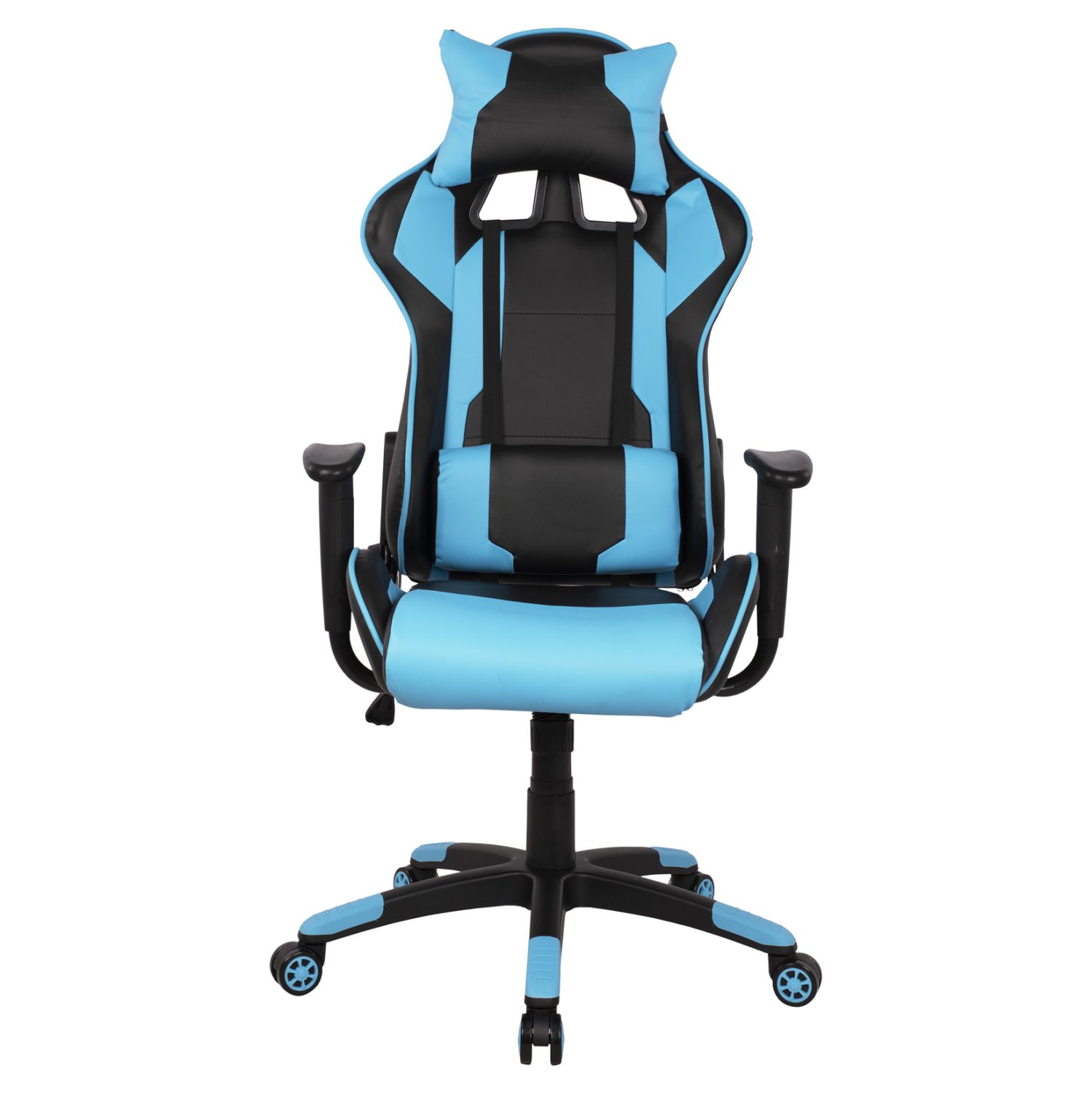 ΠΟΛΥΘΡΟΝΑ GAMING DARIUS HM1072.08 ΜΑΥΡΗ-ΣΙΕΛ 66,5x70x(122-129) cm - Image 3