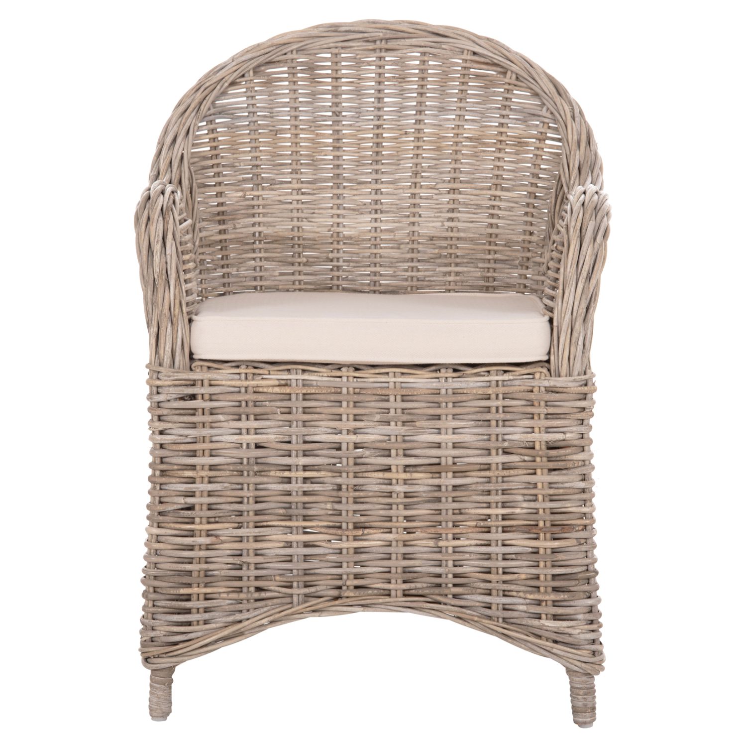 ΠΟΛΥΘΡΟΝΑ ΜΕ ΕΚΡΟΥ ΜΑΞΙΛΑΡΙ KEYLA HM9536 ΚΑΦΕ RATTAN 63x65x87Υεκ. - Image 3