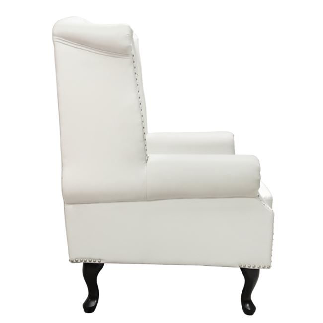 ΠΟΛΥΘΡΟΝΑ-ΜΠΕΡΖΕΡΑ T.CHESTERFIELD POLINA HM0053.02 PU ΛΕΥΚΟ ΜΑΤ 83x75x107Yεκ. - Image 4
