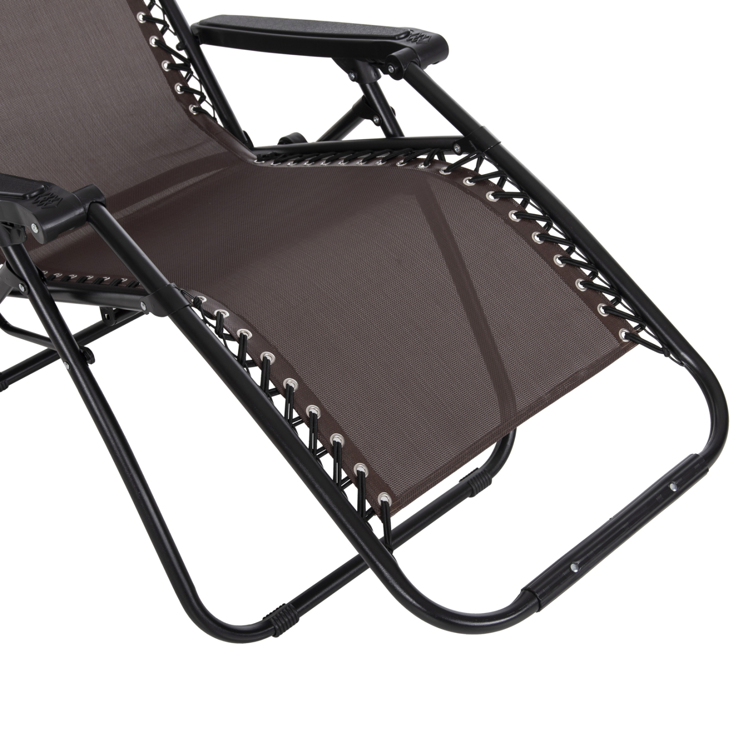 ΠΟΛΥΘΡΟΝΑ RELAX COMPANION HM5095.13 ΚΑΦΕ TEXTILENE-ΜΑΥΡΟ ΜΕΤΑΛΛΟ 67x145x110Υεκ. - Image 9