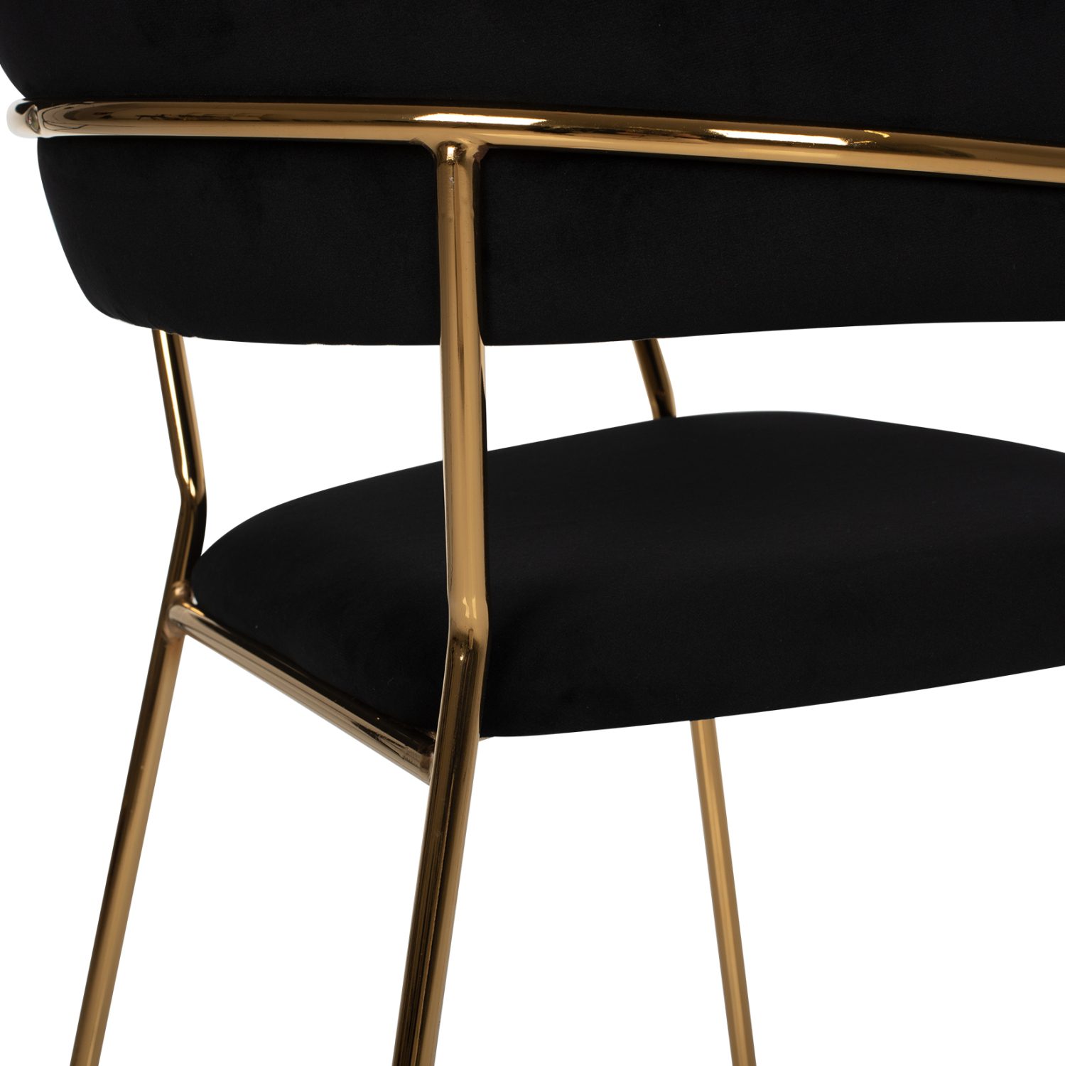 ΠΟΛΥΘΡΟΝΑΚΙ THEODORE HM8520.04 ΒΕΛΟΥΔΟ ΜΑΥΡΟ ΜΕ ΕΠΙΧΡΥΣΟ ΣΚΕΛΕΤΟ 55Χ50Χ82Υ εκ. - Image 9