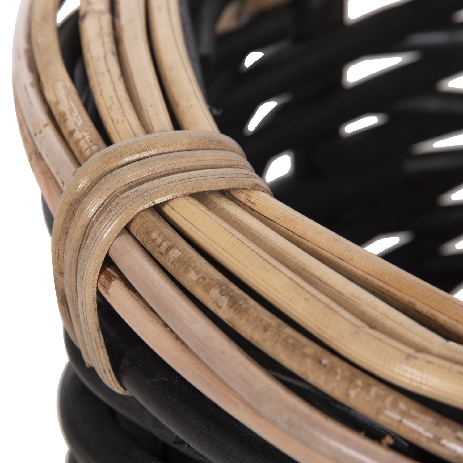 ΣΕΤ 2 ΚΑΛΑΘΙΑ POTTS HM4379 ΜΑΥΡO&ΦΥΣΙΚΟ ΧΡΩΜΑ- CL RATTAN Φ61+Φ45εκ. - Image 7