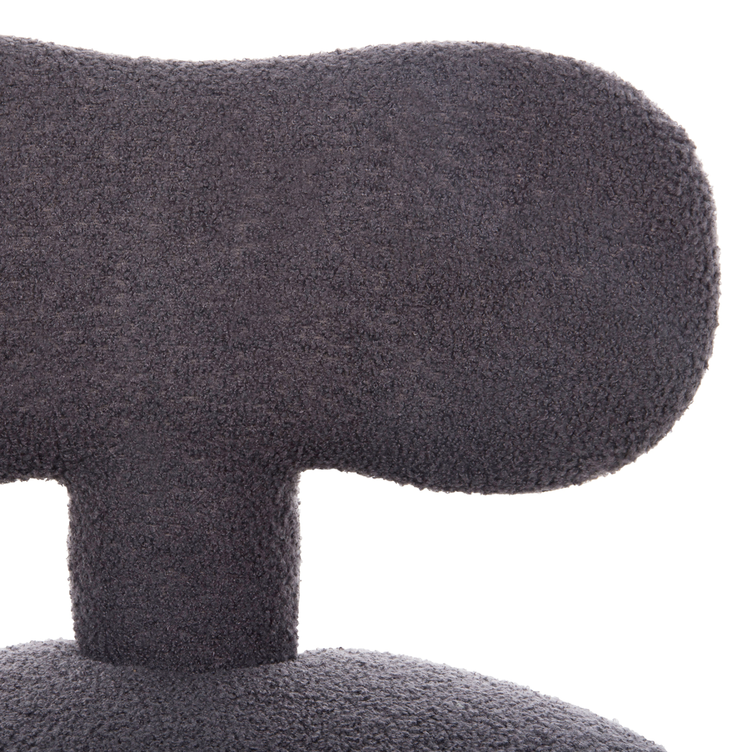 ΣΚΑΜΠΟ ΜΕ ΠΛΑΤΗ ΠΕΡΙΣΤΡΕΦΟΜΕΝΟ KRIVIO HM9775.01 ΓΚΡΙ TEDDY ΥΦΑΣΜΑ 52x53x60Yεκ. - Image 7