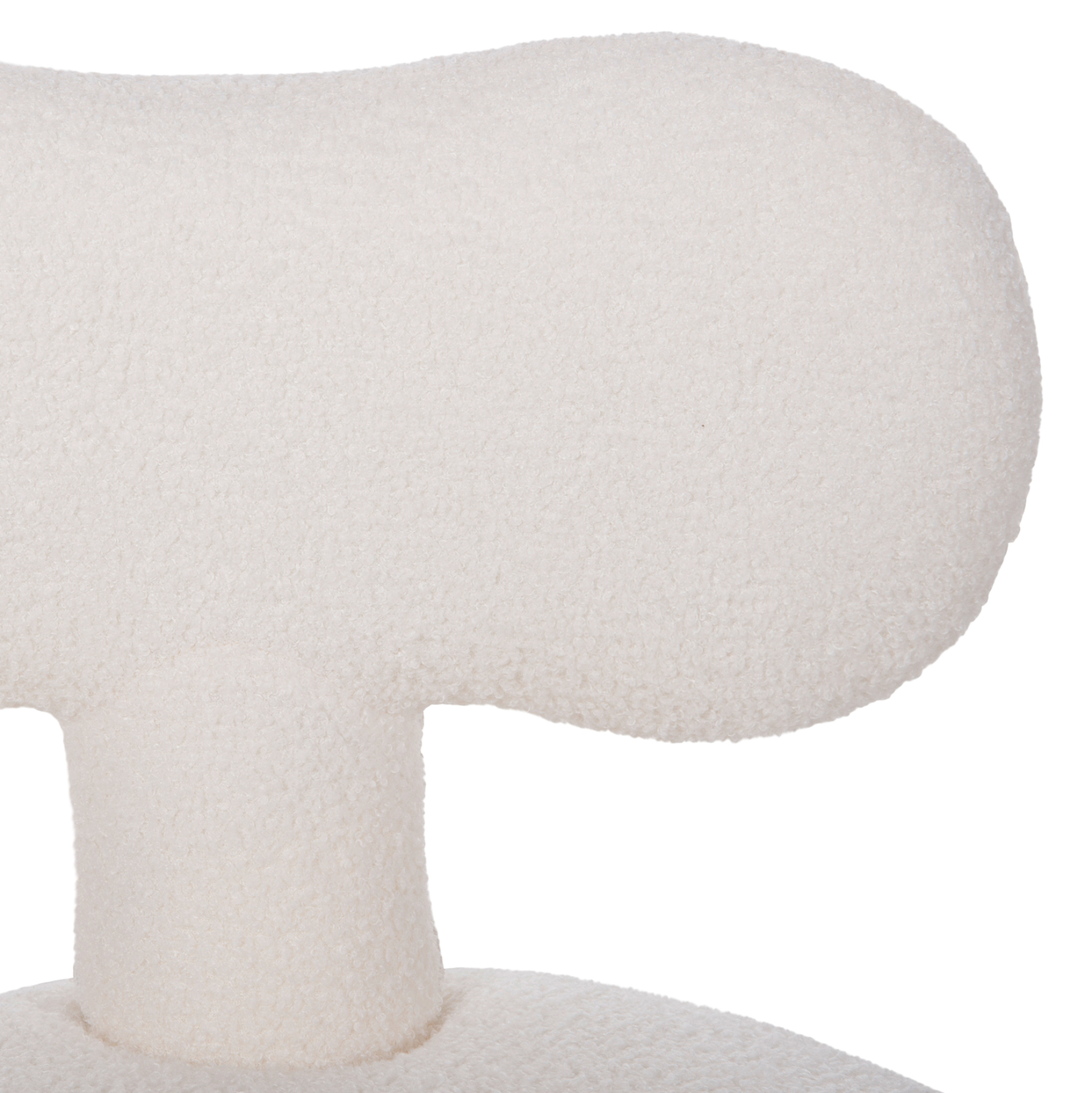 ΣΚΑΜΠΟ ΜΕ ΠΛΑΤΗ ΠΕΡΙΣΤΡΕΦΟΜΕΝΟ KRIVIO HM9775.05 ΛΕΥΚΟ TEDDY ΥΦΑΣΜΑ 52x53x60Yεκ. - Image 7