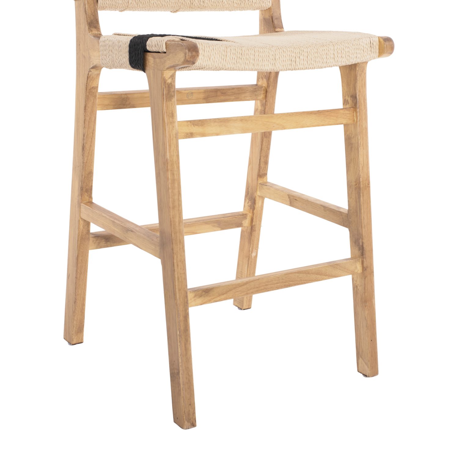 ΣΚΑΜΠΟ ΜΕΣΑΙΟΥ ΥΨΟΥΣ HM9325.01 RUBBERWOOD & ΣΧΟΙΝΙ-ΦΥΣΙΚΟ RUSTIC 45x46x95Υεκ. - Image 10