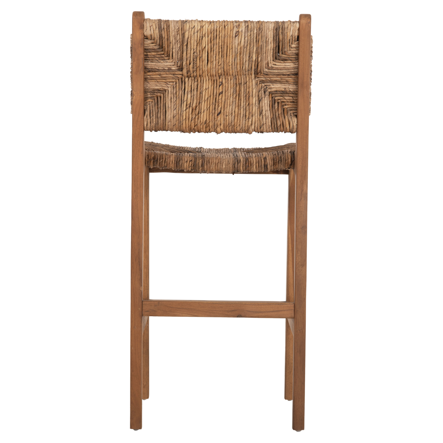 ΣΚΑΜΠΟ ΜΠΑΡ WALTER HM9841 ΞΥΛO TEAK ΣΕ ΦΥΣΙΚΟ-ΨΑΘΑ 46x55x105Υ εκ. - Image 6