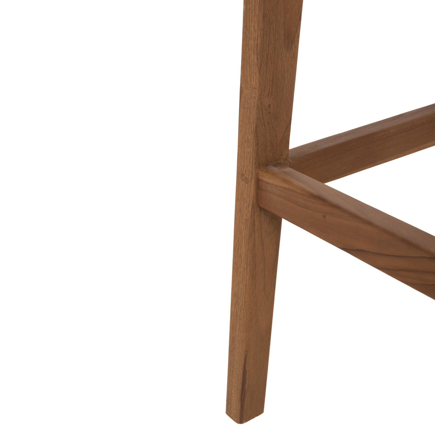 ΣΚΑΜΠΟ ΜΠΑΡ WALTER HM9841 ΞΥΛO TEAK ΣΕ ΦΥΣΙΚΟ-ΨΑΘΑ 46x55x105Υ εκ. - Image 10