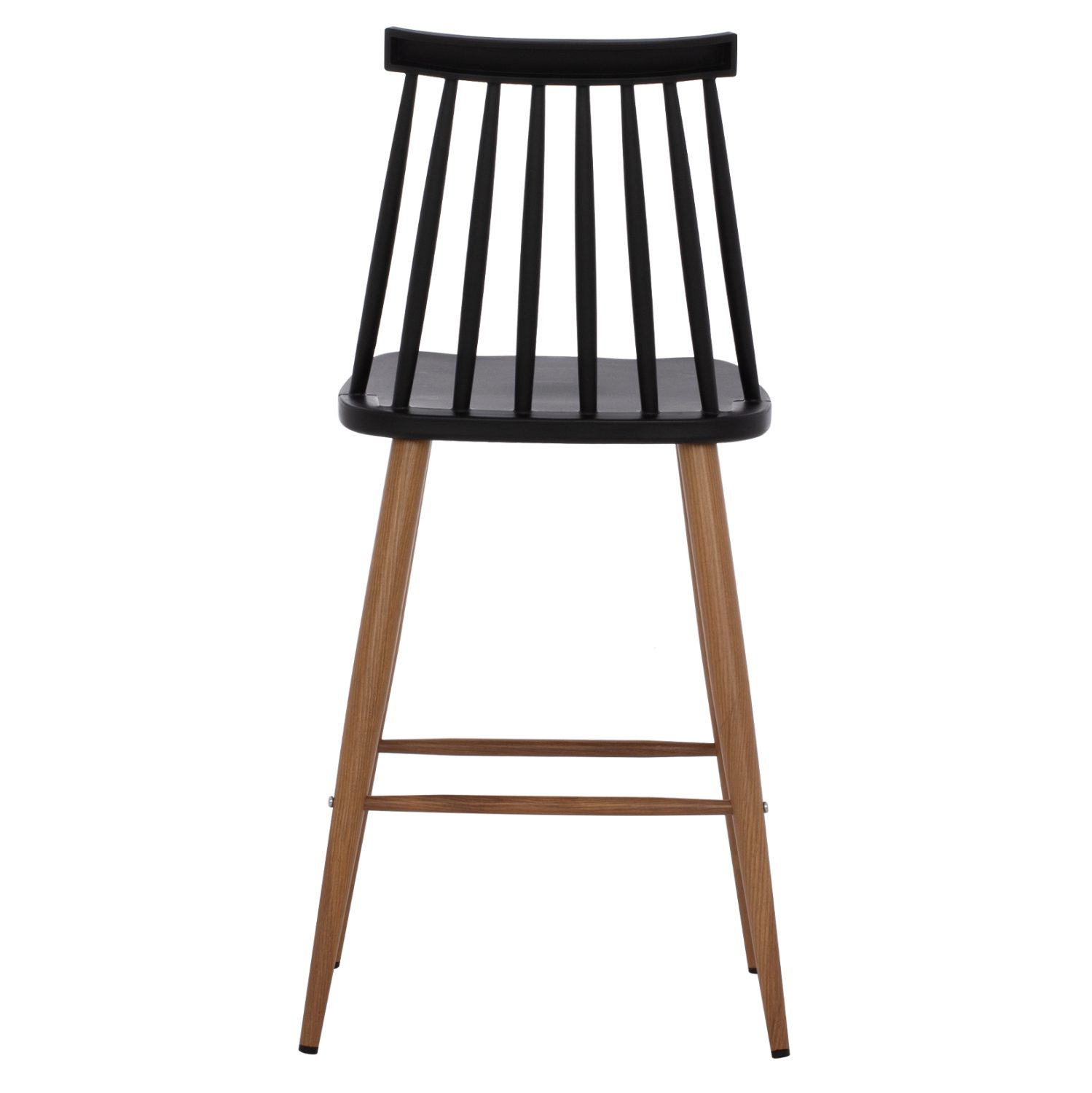 ΣΚΑΜΠΟ ΜΠΑΡ VANESSA ΜΑΥΡΟ ΜΕΣΑΙΟΥ ΥΨΟΥΣ HM9300.02  43x45x97Υεκ. - Image 6