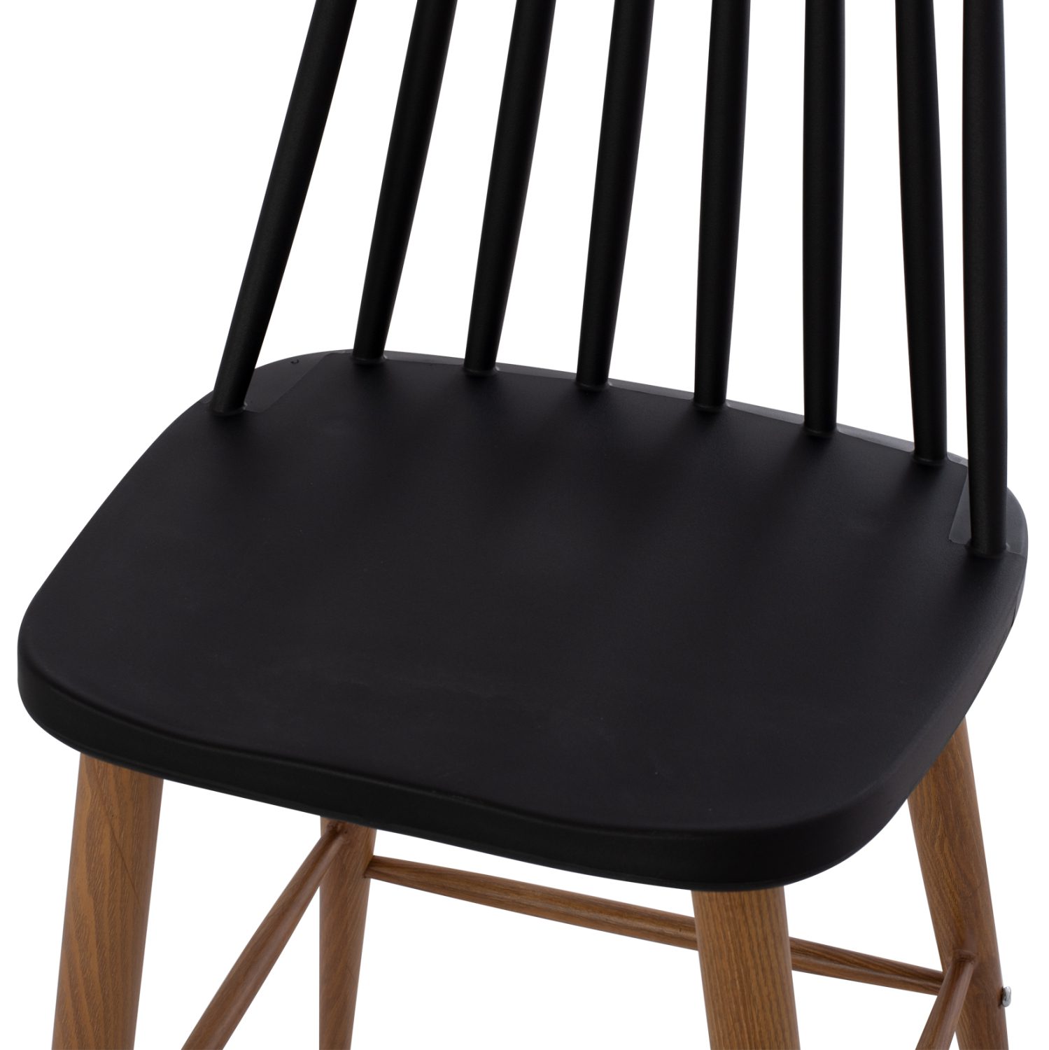 ΣΚΑΜΠΟ ΜΠΑΡ VANESSA ΜΑΥΡΟ ΜΕΣΑΙΟΥ ΥΨΟΥΣ HM9300.02  43x45x97Υεκ. - Image 8