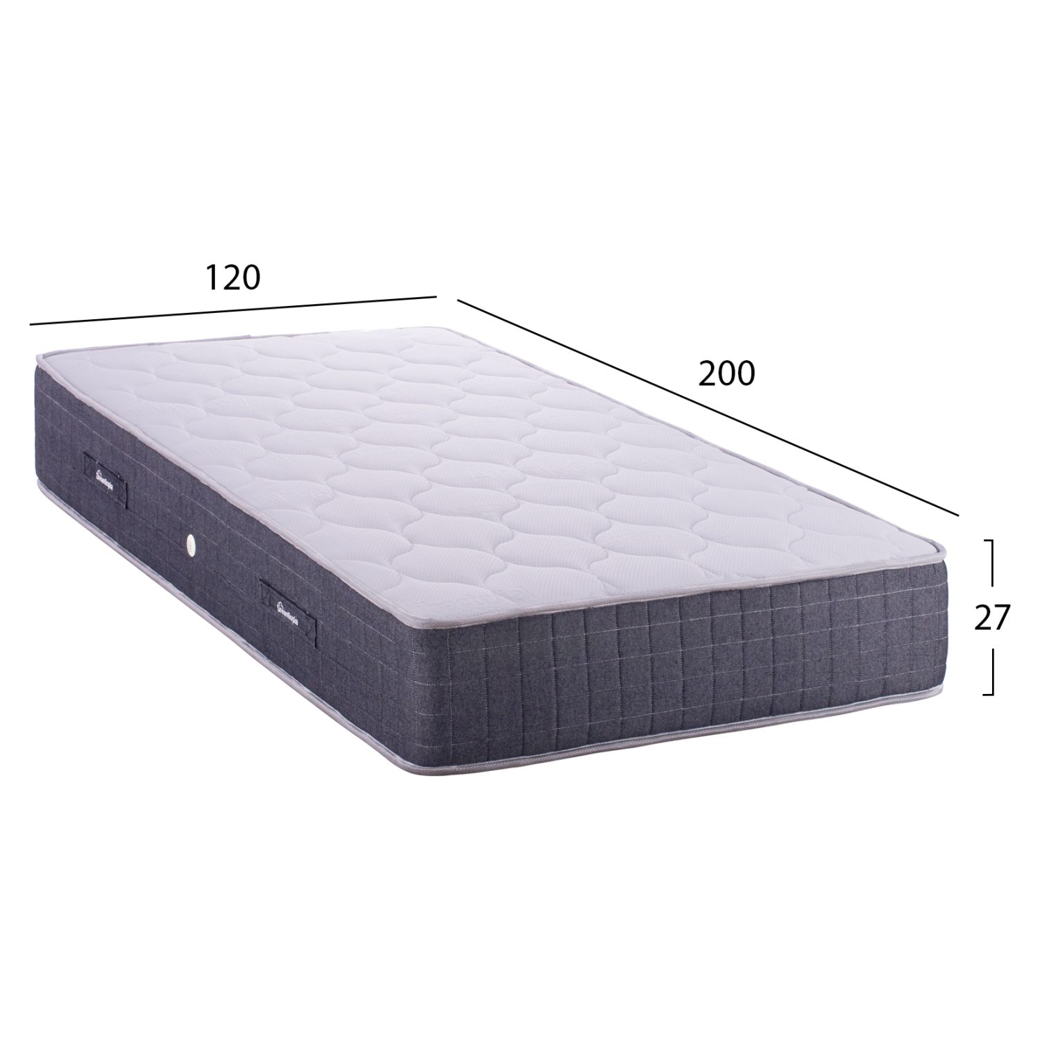 ΣΤΡΩΜΑ DREAMTOPIA CLOUD9 HM656.120 BONNELL SPRING 120x200x27Y εκ. - Image 2