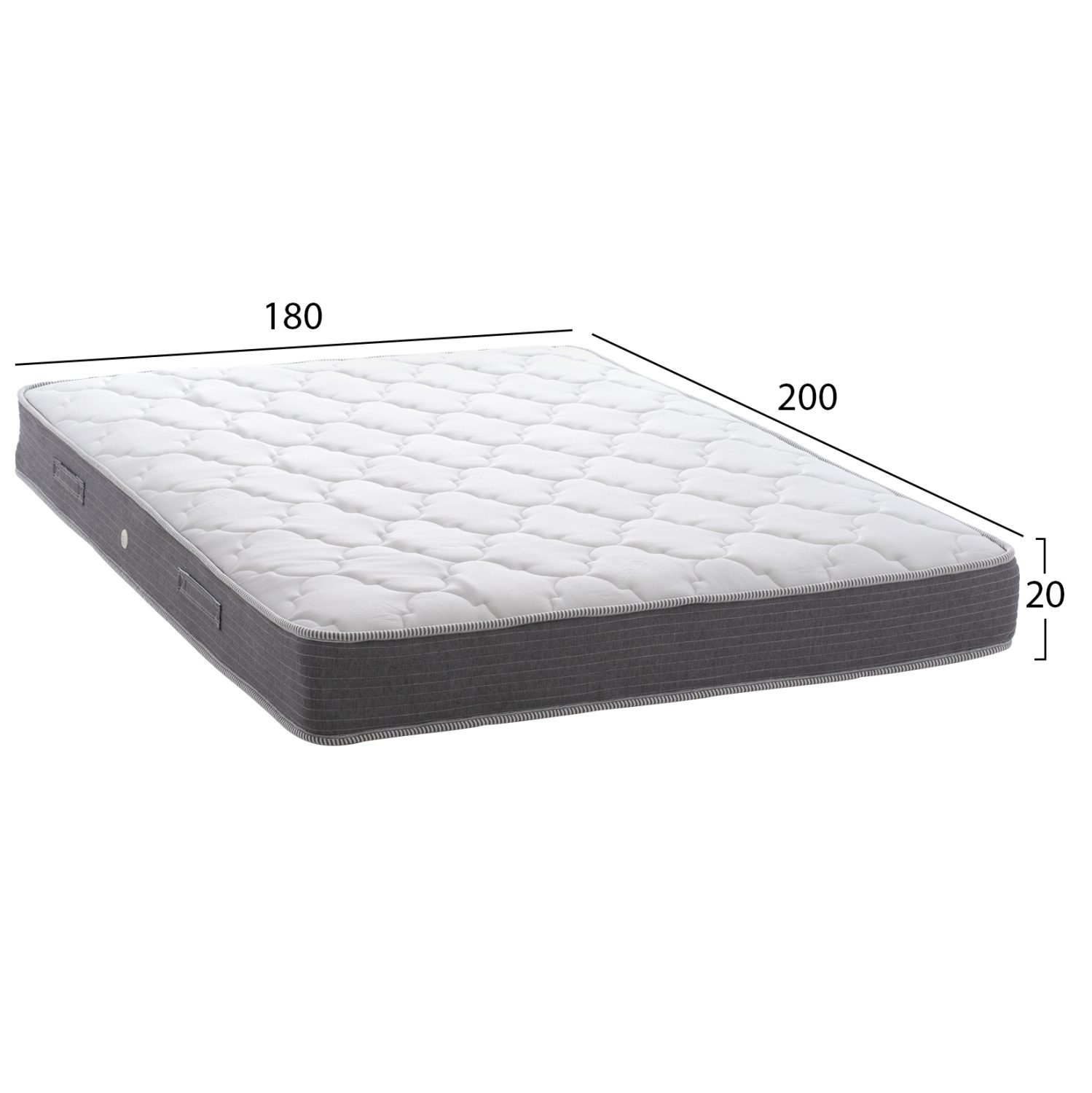 ΣΤΡΩΜΑ DREAMTOPIA ΣΕΙΡΑ LULLABY ALOE VERA HM655.180-200 BONNELL SPRING 180x200x20Yεκ. - Image 2