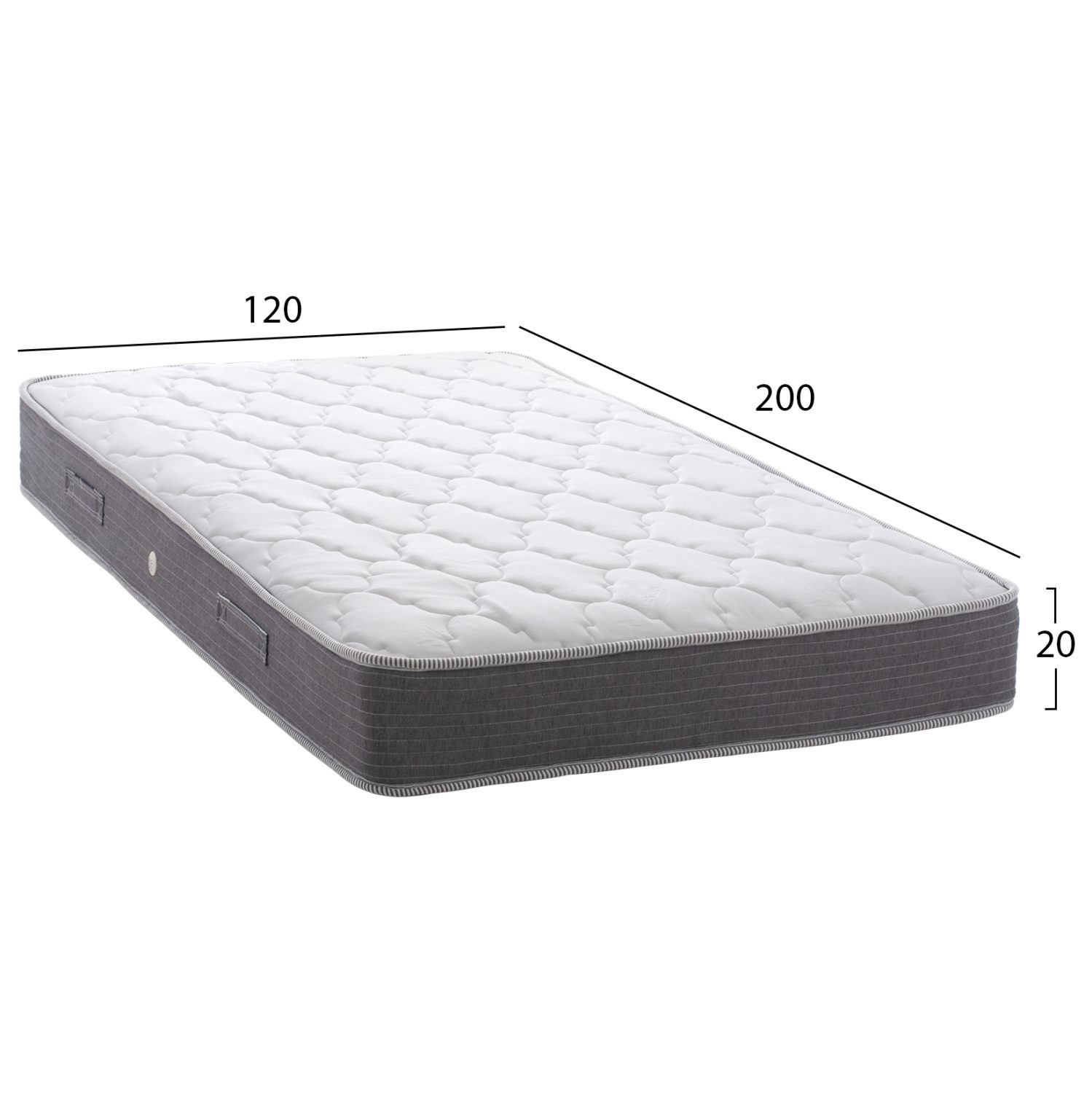 ΣΤΡΩΜΑ DREAMTOPIA ΣΕΙΡΑ LULLABY ALOE VERA HM655.120 BONNELL SPRING 120x200x20Y εκ. - Image 2