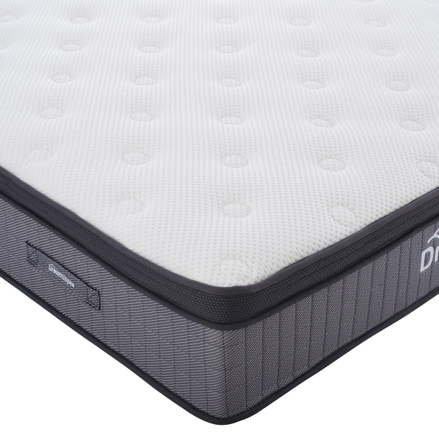 ΣΤΡΩΜΑ DREAMTOPIA, σειρά ULTIMATE HM661.90-200 POCKET SPRING ΜΕ ΑΝΩΣΤΡΩΜΑ 90X200x34Yεκ. - Image 4