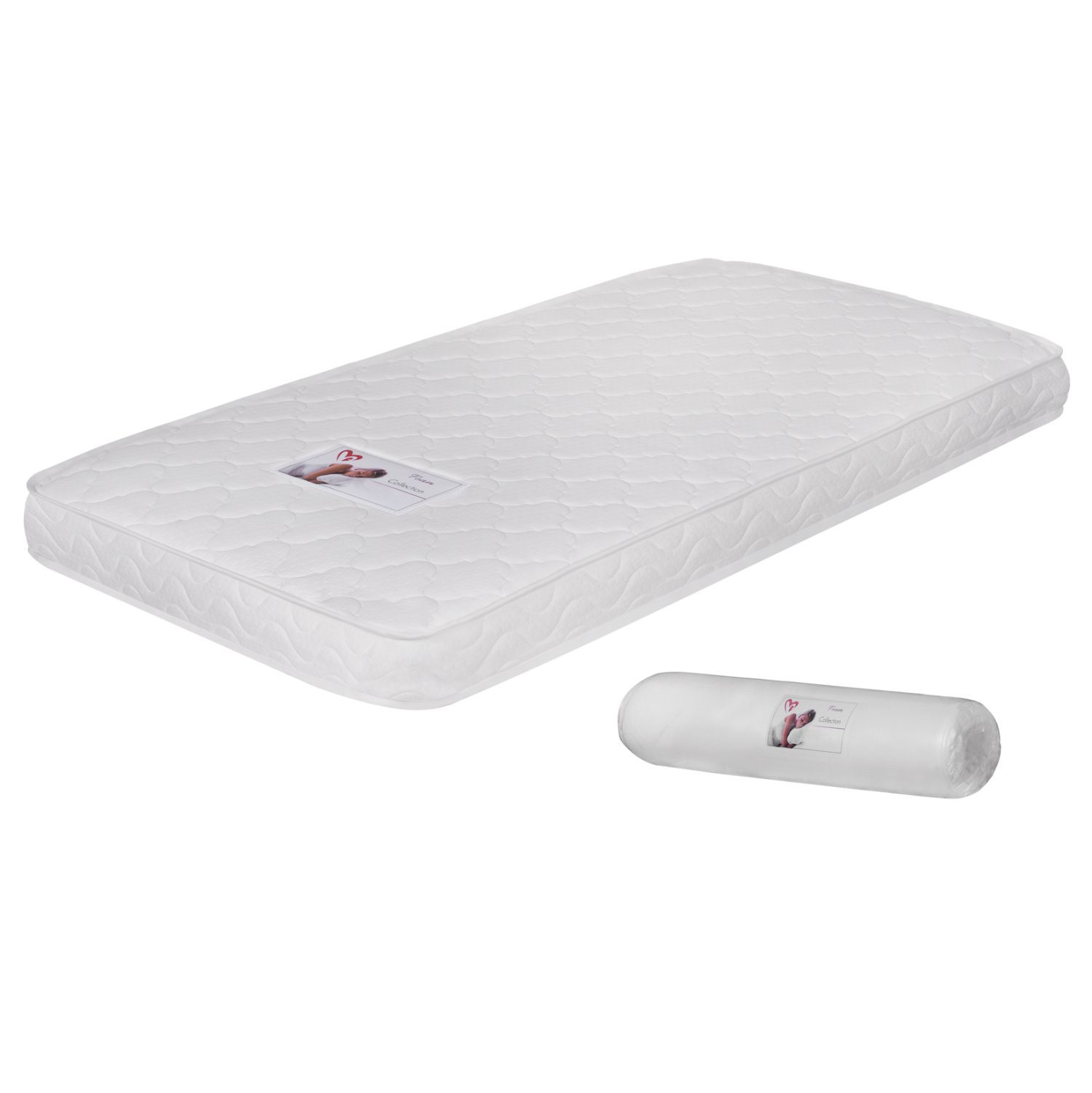 ΣΤΡΩΜΑ ΑΦΡΟΥ ΧΩΡΙΣ ΕΛΑΤΗΡΙΑ JORDY 90X190x15Y-- HM374.01  (ROLL PACKING) ΛΕΥΚΟ - Image 2