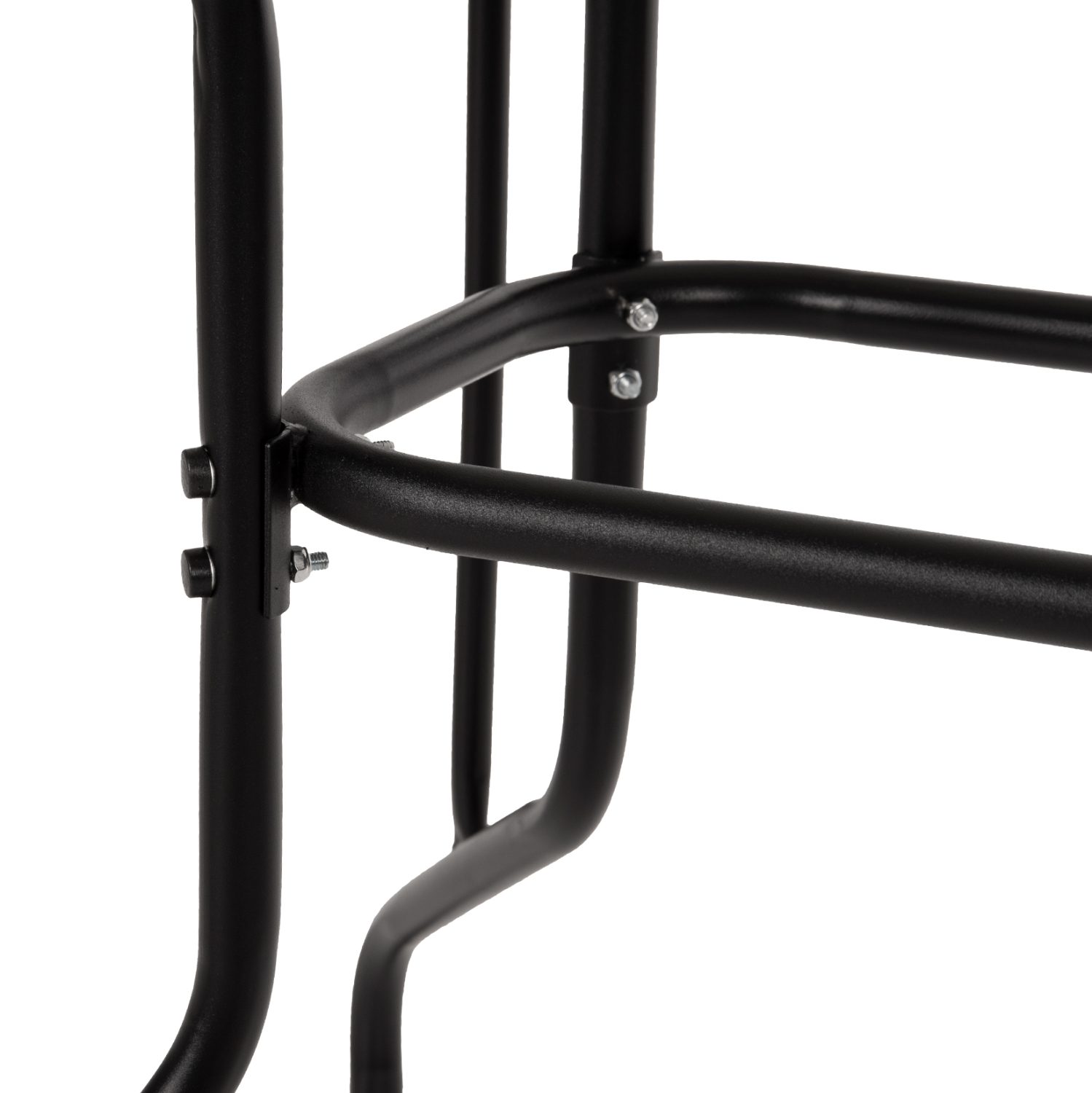 ΤΡΑΠΕΖΙ ADAM HM5020.03 ΜΕΤΑΛΛΙΚΟ ΜΑΥΡΟ ΜΕ ΓΥΑΛΙΝΗ ΕΠΙΦΑΝΕΙΑ 110Χ60Χ71Υεκ. - Image 7