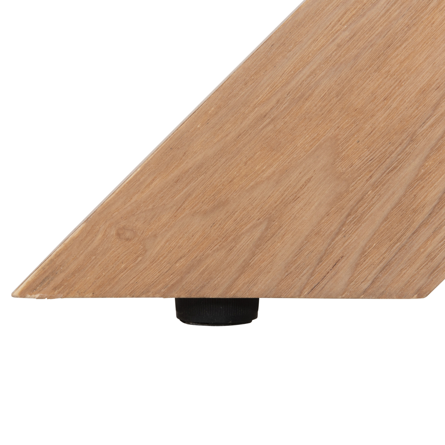 ΤΡΑΠΕΖΙ PAOLO HM9853 MDF ΜΕ ΚΑΠΛΑΜΑ ΦΡΑΞΙΝΟΥ-ΠΟΔΙΑ RUBBERWOOD-ΦΥΣΙΚΟ 180x90x75Yεκ - Image 8