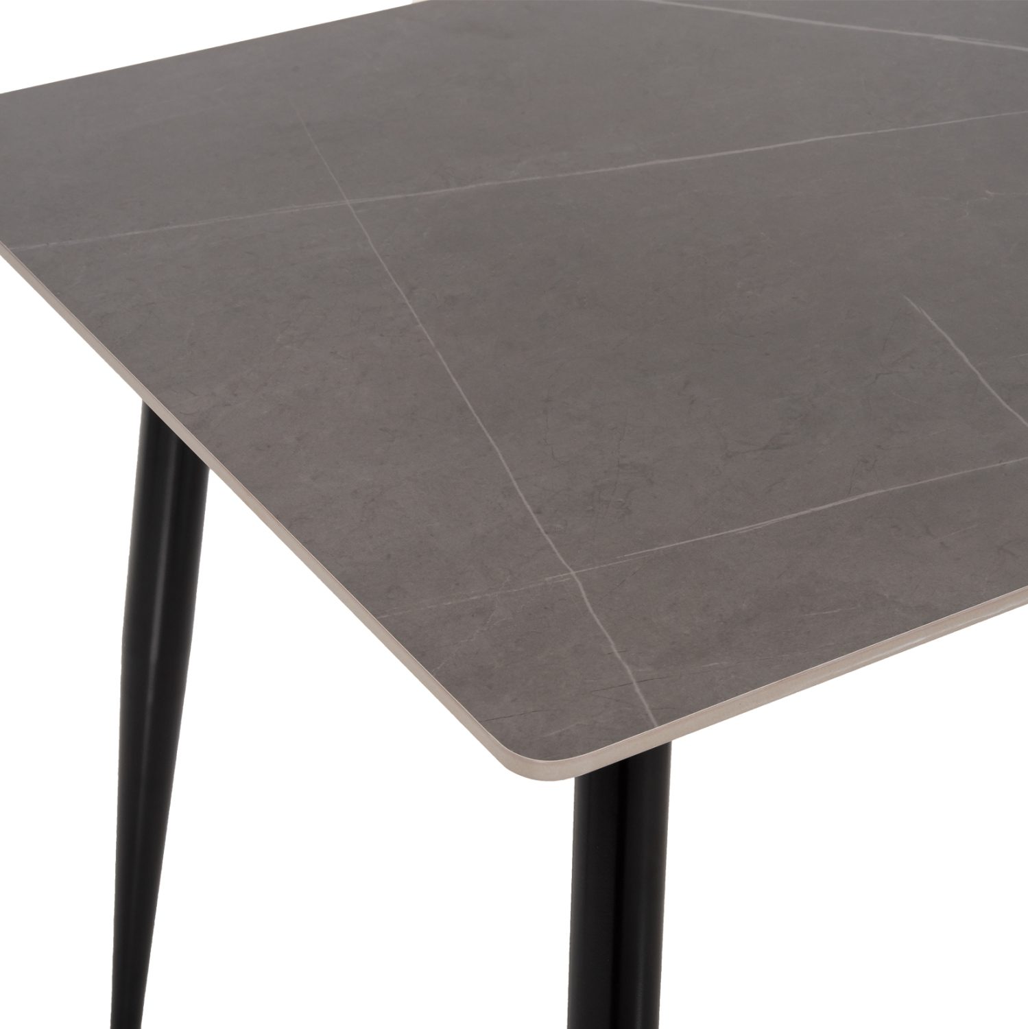 ΤΡΑΠΕΖΙ ΤΡΑΠΕΖΑΡΙΑΣ SINTERED STONE TOM HM8588.01 GREY MARBLE 160x90x76Y εκ. - Image 5