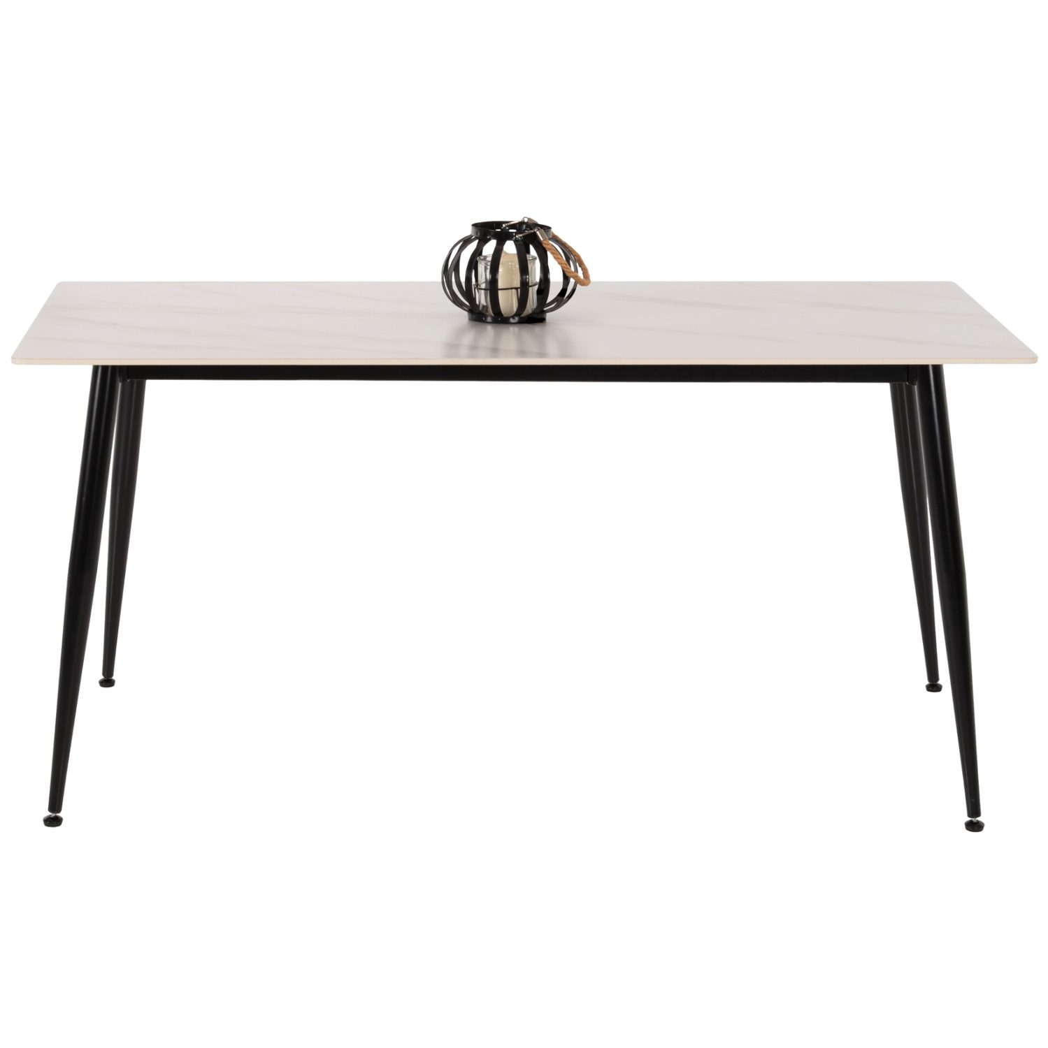 ΤΡΑΠΕΖΙ ΤΡΑΠΕΖΑΡΙΑΣ SINTERED STONE TOM HM8588.02 WHITE MARBLE 160x90x76Y εκ. - Image 3