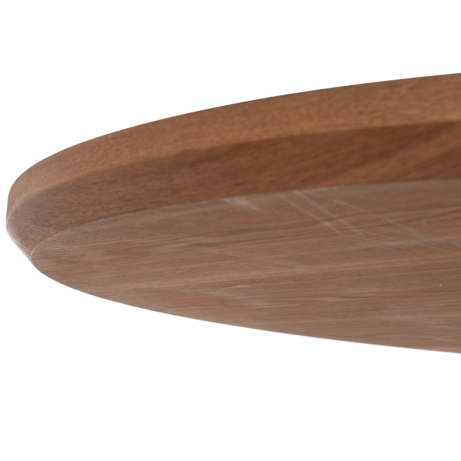 ΤΡΑΠΕΖΙ ΤΡΑΠΕΖΑΡΙΑΣ ΣΤΡΟΓΓΥΛΟ ΜΕ ΚΑΠΛΑΜΑ ΔΡΥΟΣ ΡΟΥΣΤΙΚ ΣΤΥΛ Φ120x75Υ εκ.HM9307.01 - Image 9