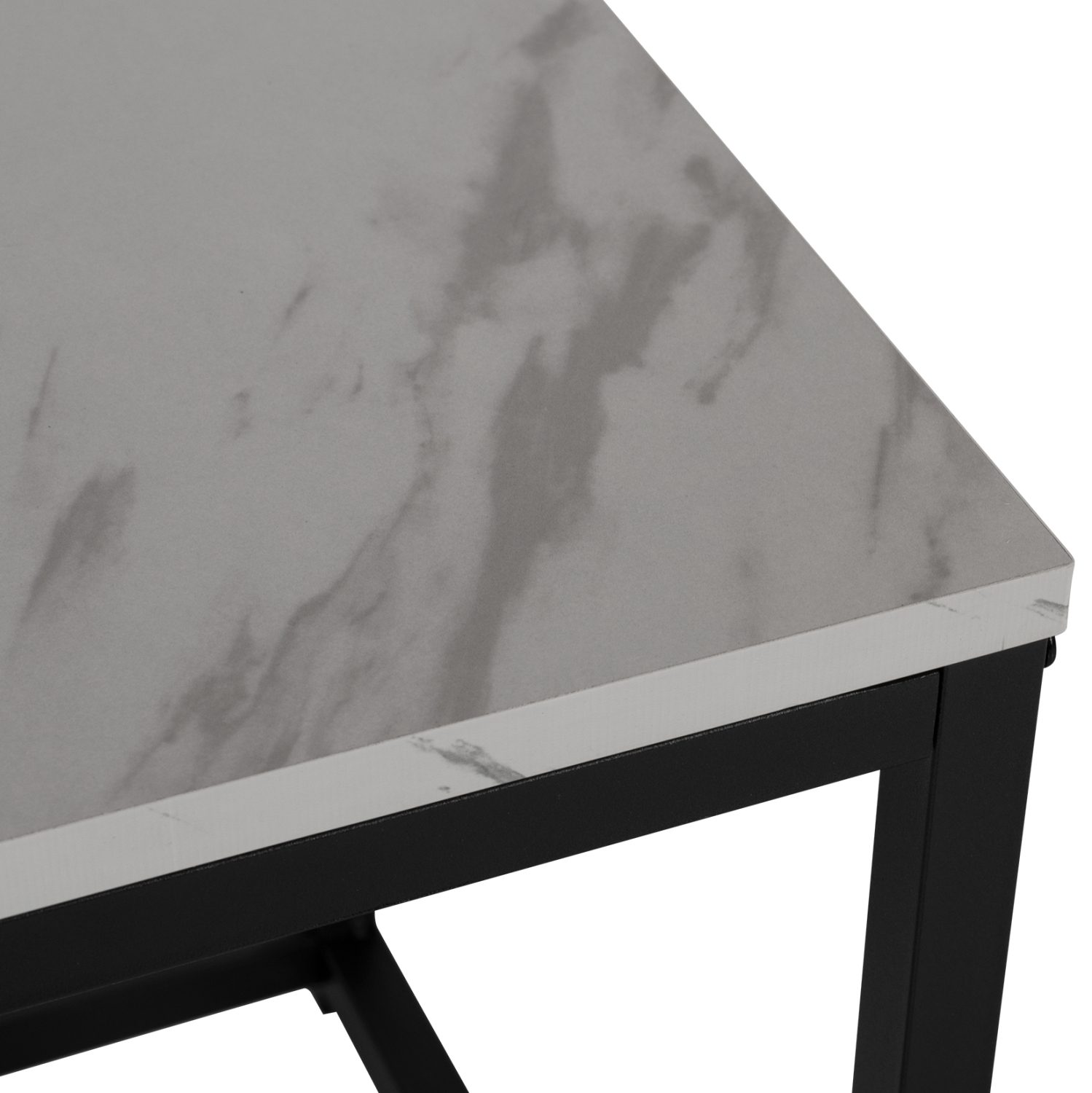 ΖΙΓΚΟΝ GRELAY 2 ΤΕΜ MDF ΟΨΗ ΜΑΡΜΑΡΟΥ & ΜΕΤΑΛΛΟ HM8762.12 45Χ45Χ50εκ. & 37Χ37Χ43 εκ. - Image 6