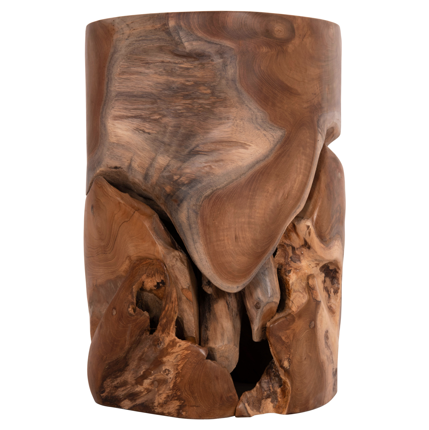 ΒΟΗΘΗΤΙΚΟ ΣΚΑΜΠΟ/ΤΡΑΠΕΖΑΚΙ STOMP HM9350.11 ΞΥΛΟ TEAK-ΦΥΣΙΚΟ Φ30x45Υεκ. - Image 6