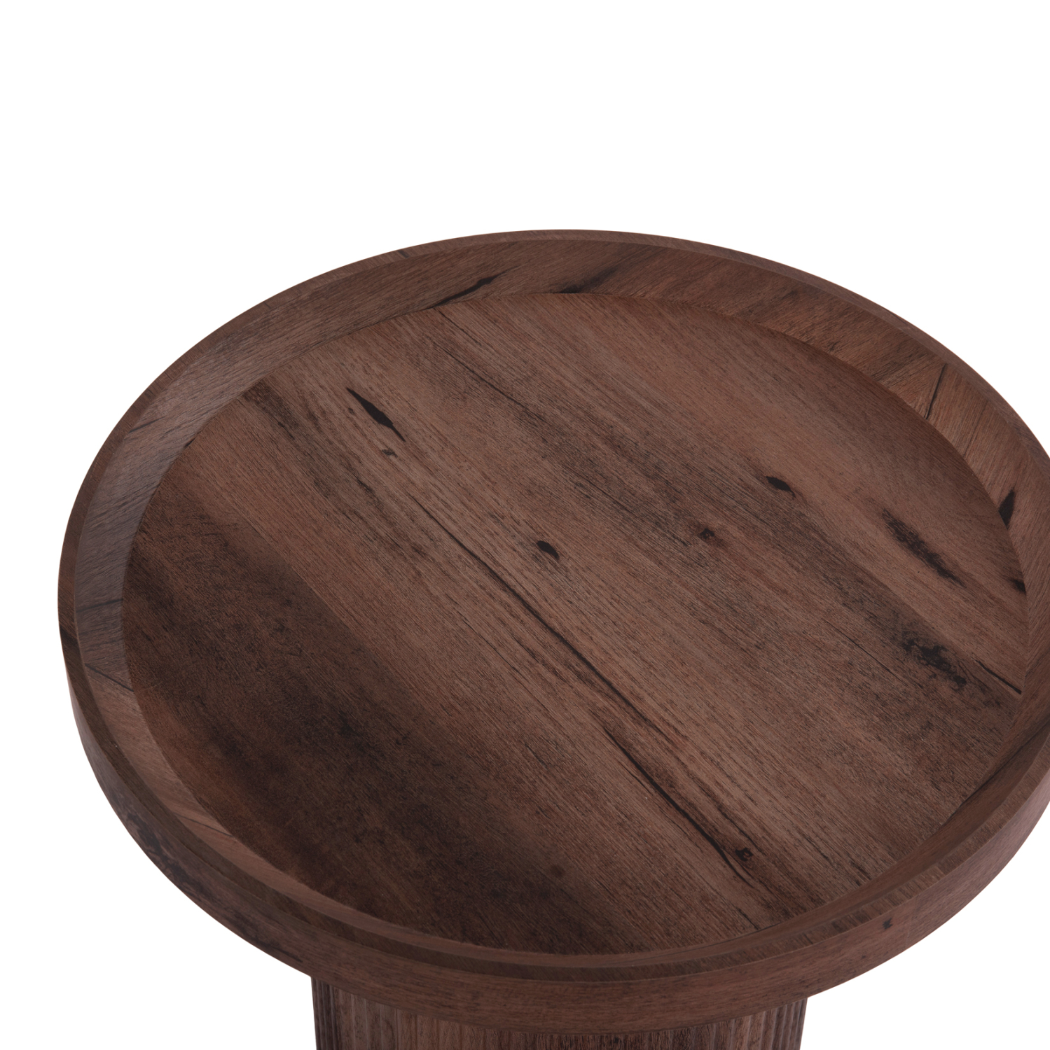ΒΟΗΘΗΤΙΚΟ ΤΡΑΠΕΖΙ MARGON HM18027 MDF ΣΕ ΣΚΟΥΡΟ ΚΑΦΕ ΞΥΛΟΥ Φ45x50,5Υεκ. - Image 5