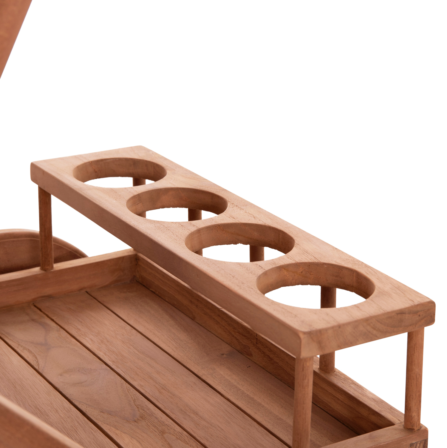 ΔΙΣΚΟΣ ΣΕΡΒΙΡΙΣΜΑΤΟΣ ΣΕ ΤΡΟΛΕΥ ALFRED HM4579 ΞΥΛΟ TEAK--ΦΥΣΙΚΟ 86x56x80Υεκ. - Image 8