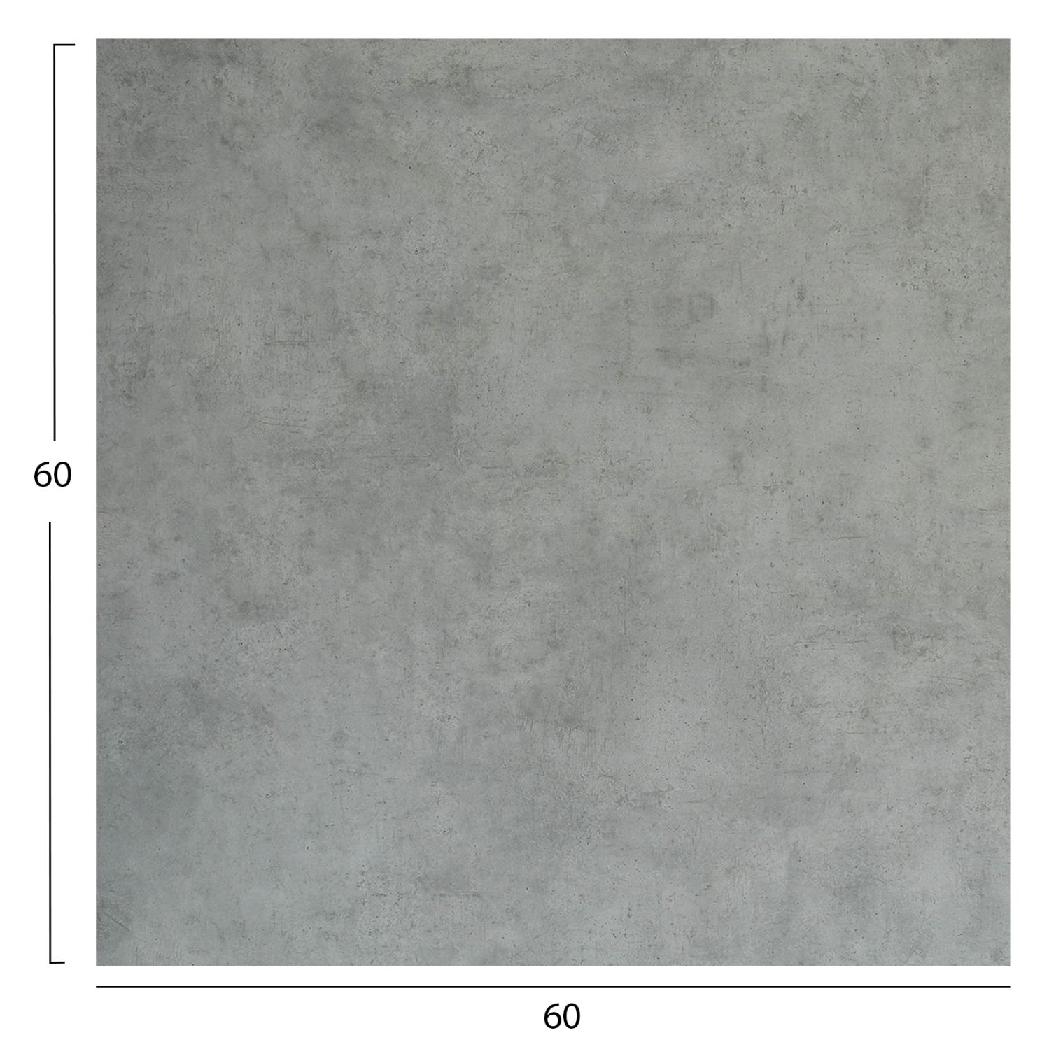 ΕΠΙΦΑΝΕΙΑ ΤΡΑΠΕΖΙΟΥ HPL ΤΕΤΡΑΓΩΝΗ HM5837.32 CEMENT 60x60εκ. - Image 2