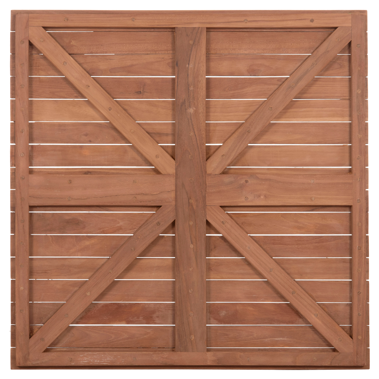 ΕΠΙΦΑΝΕΙΑ ΤΡΑΠΕΖΙΟΥ ΤΕΤΡΑΓΩΝΗ HM18137 ΞΥΛΟ TEAK--ΦΥΣΙΚΟ 80x80x4(πάχος)εκ. - Image 8