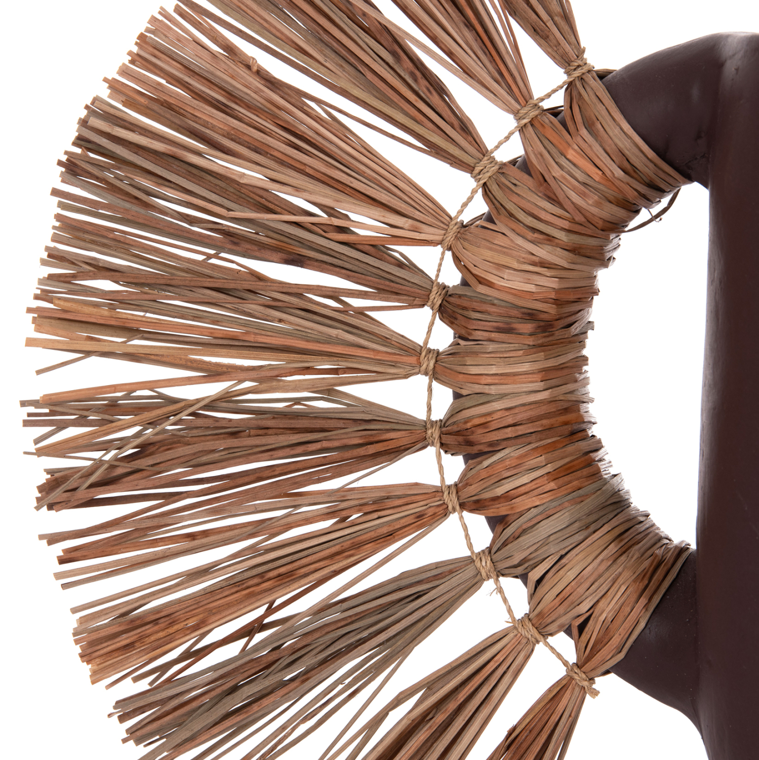 ΕΠΙΤΡΑΠΕΖΙΟ ΔΙΑΚΟΣΜΗΤΙΚΟ ΒΑΖΟ ALICA HM4668.07S ΣΟΚΟΛΑΤΙ ΤΕΡΑΚΟΤΑ & GRASS--55x19x34Υεκ - Image 8