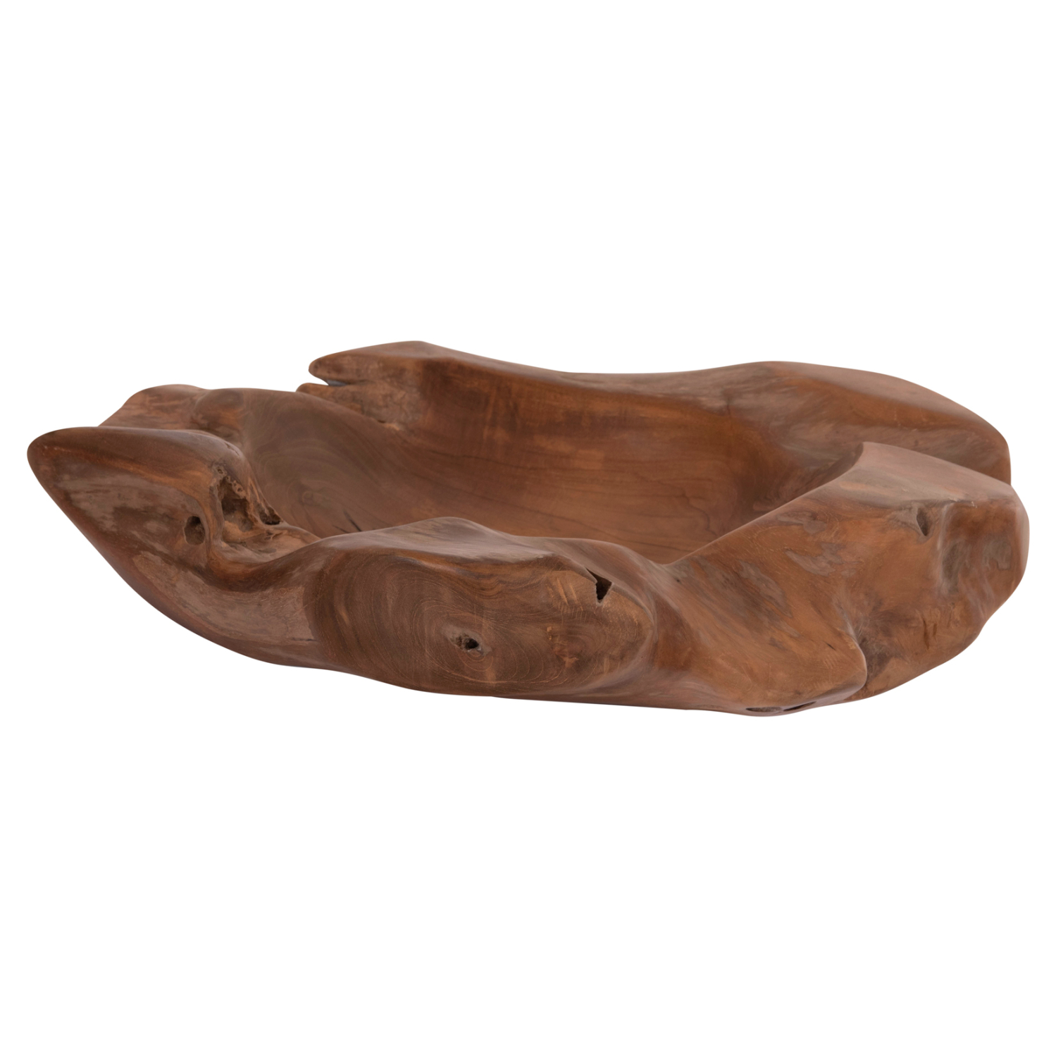 ΕΠΙΤΡΑΠΕΖΙΟ ΔΙΑΚΟΣΜΗΤΙΚΟ ΜΠΟΛ NOKI HM18296 ΞΥΛΟ ΤΕΑΚ--ΦΥΣΙΚΟ 50x46x10Yεκ - Image 3