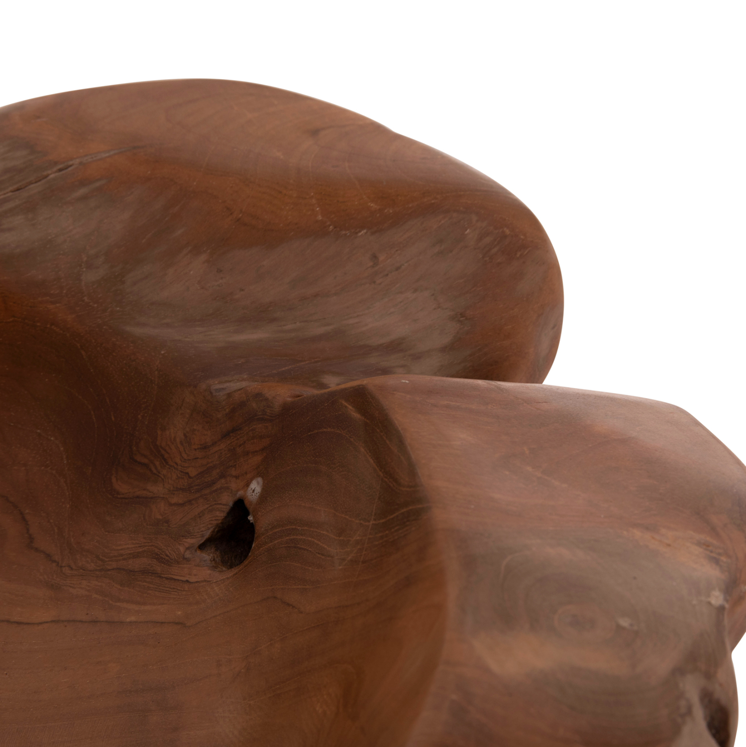 ΕΠΙΤΡΑΠΕΖΙΟ ΔΙΑΚΟΣΜΗΤΙΚΟ ΜΠΟΛ NOKI HM18296 ΞΥΛΟ ΤΕΑΚ--ΦΥΣΙΚΟ 50x46x10Yεκ - Image 7