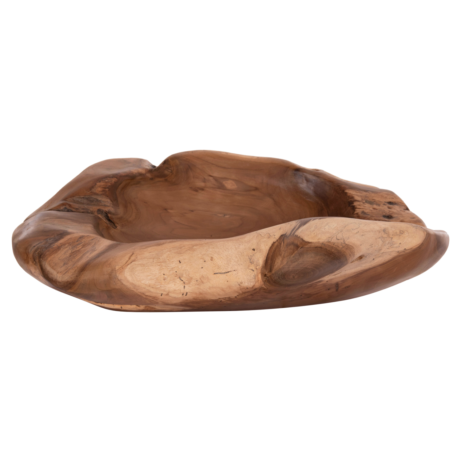 ΕΠΙΤΡΑΠΕΖΙΟ ΔΙΑΚΟΣΜΗΤΙΚΟ ΜΠΟΛ NOKI HM18297 ΞΥΛΟ ΤΕΑΚ--ΦΥΣΙΚΟ 60x46x15Yεκ - Image 3