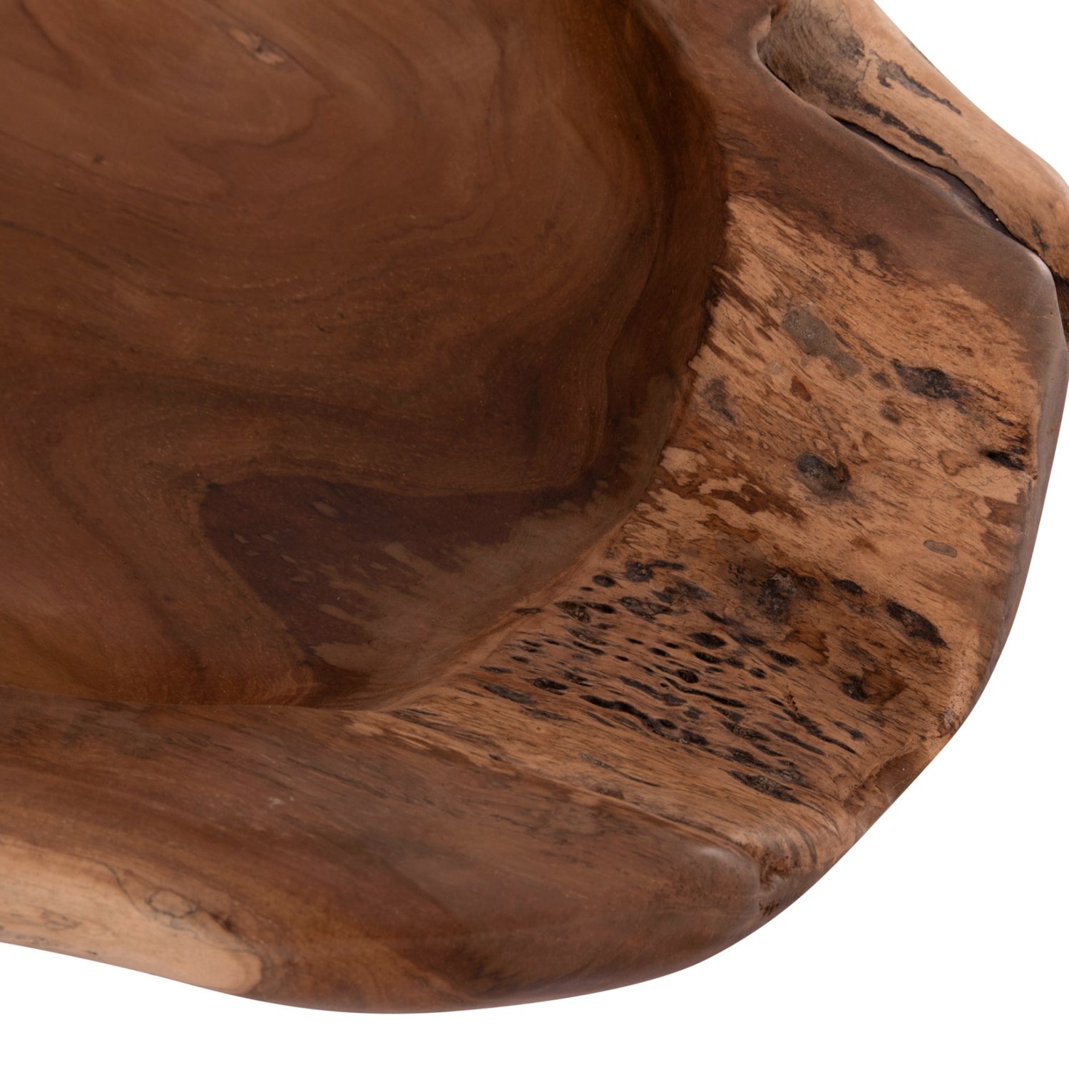 ΕΠΙΤΡΑΠΕΖΙΟ ΔΙΑΚΟΣΜΗΤΙΚΟ ΜΠΟΛ NOKI HM18297 ΞΥΛΟ ΤΕΑΚ--ΦΥΣΙΚΟ 60x46x15Yεκ - Image 6