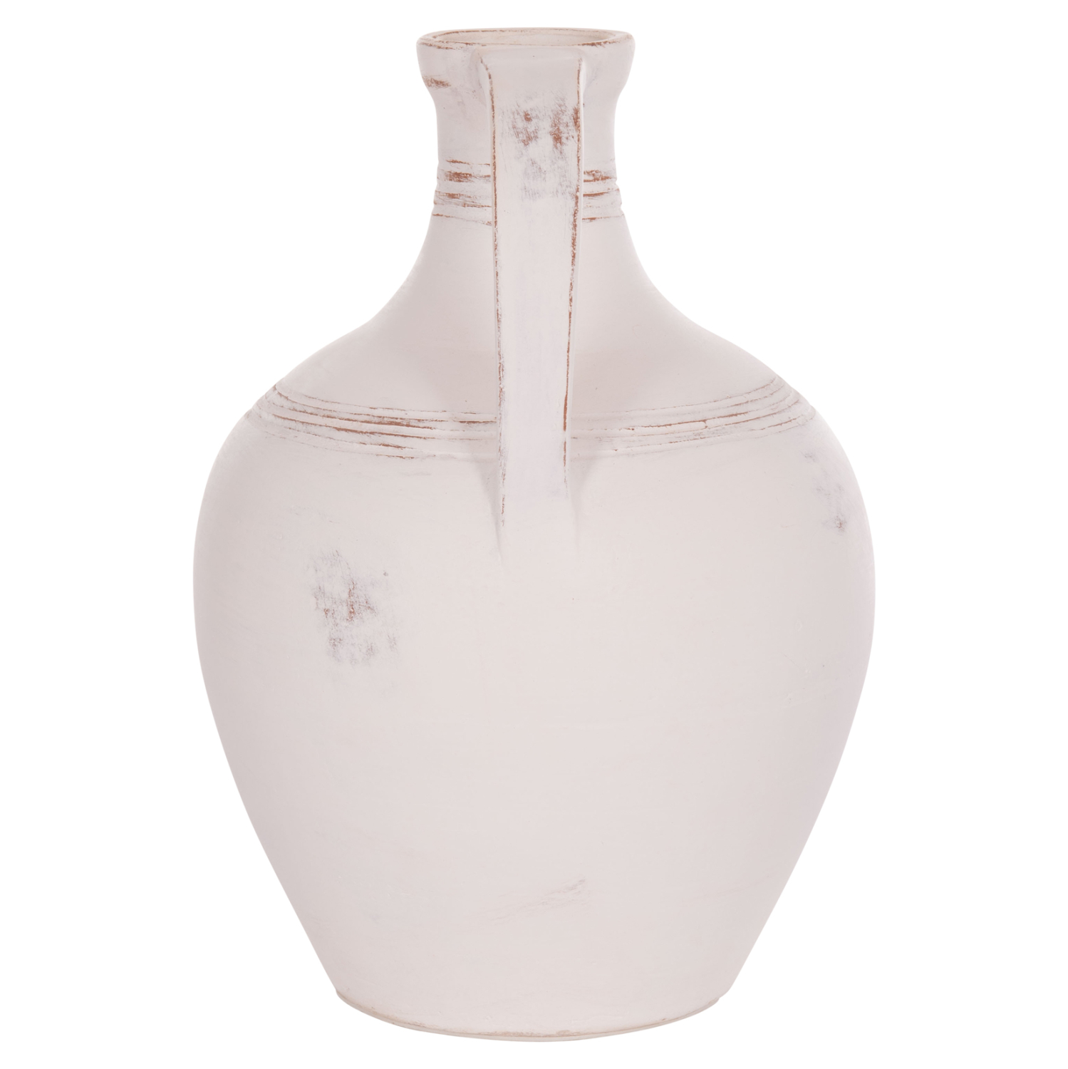 ΔΙΑΚΟΣΜΗΤΙΚΟΣ ΑΜΦΟΡΕΑΣ FEAX HM4676.02S ΛΕΥΚΗ ΤΕΡΑΚΟΤΑ--35x35x48Υεκ. - Image 4