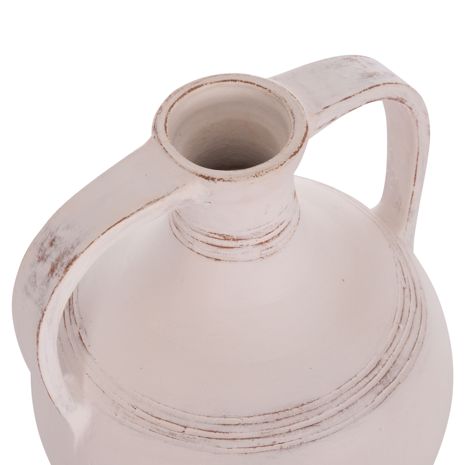 ΔΙΑΚΟΣΜΗΤΙΚΟΣ ΑΜΦΟΡΕΑΣ FEAX HM4676.02S ΛΕΥΚΗ ΤΕΡΑΚΟΤΑ--35x35x48Υεκ. - Image 7