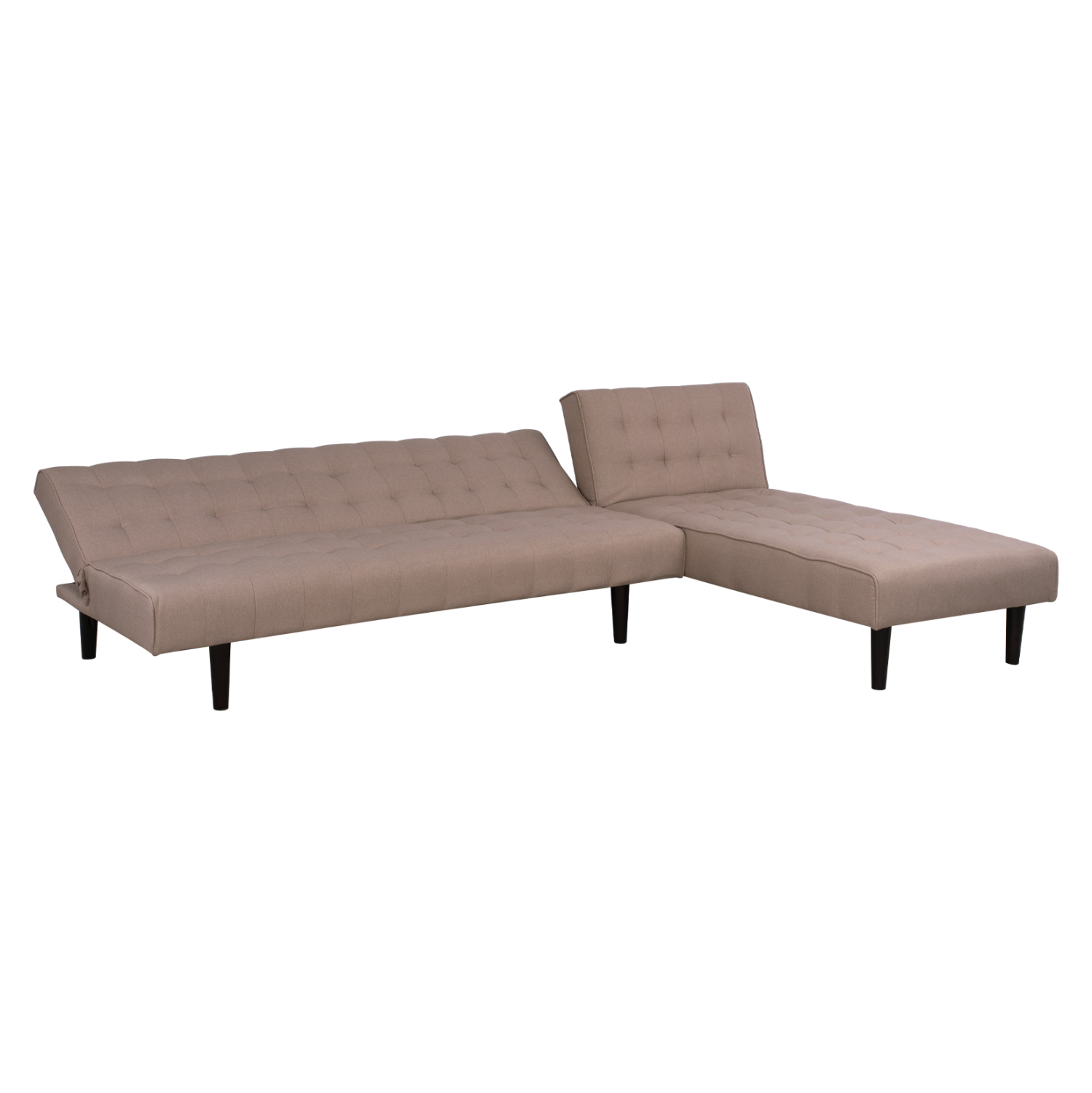 ΚΑΝΑΠΕΣ ΚΡΕΒΑΤΙ ΓΩΝΙΑ ΑΝΑΣΤΡΕΨΙΜΗ ZELDA HM3154.02 ΜΕ ΜΠΕΖ ΥΦΑΣΜΑ 254X163X74Y εκ. - Image 6
