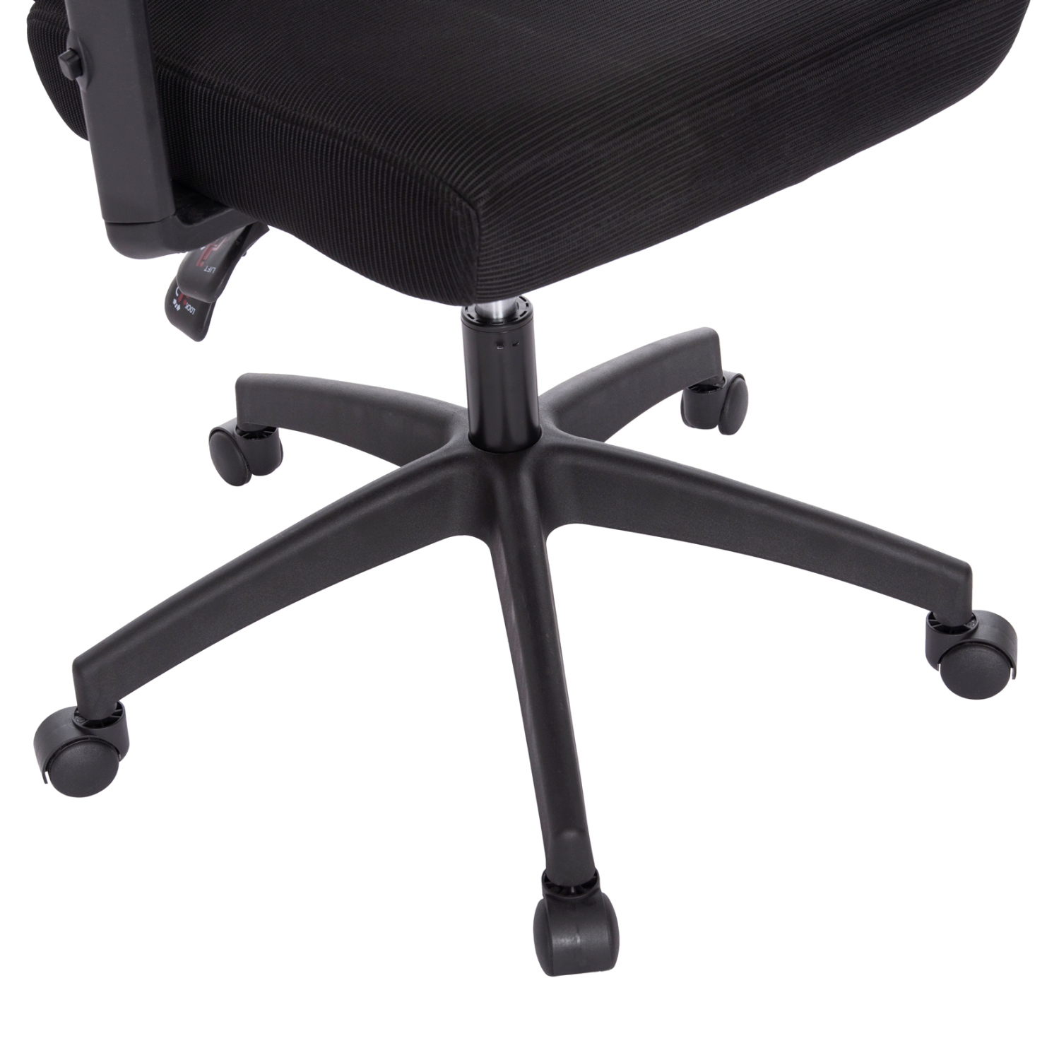 ΚΑΡΕΚΛΑ ΓΡΑΦΕΙΟΥ MEXER HM1195.01 ΜΑΥΡΟ MESH-ΜΕΤΑΛ.ΒΑΣΗ-NYLON ΣΚΕΛΕΤΟΣ 68x70x136Υεκ. - Image 10