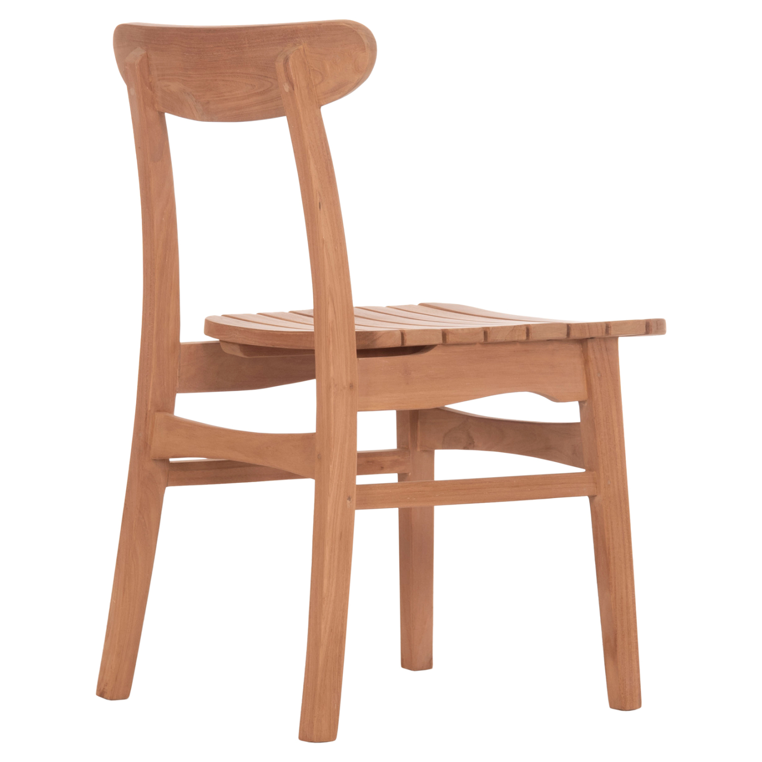 ΚΑΡΕΚΛΑ ΤΡΑΠΕΖΑΡΙΑΣ ΕΞ.ΧΩΡΟΥ ROBBIE HM18115 ΞΥΛΟ TEAK--ΦΥΣΙΚΟ 48x51x82Υεκ. - Image 5