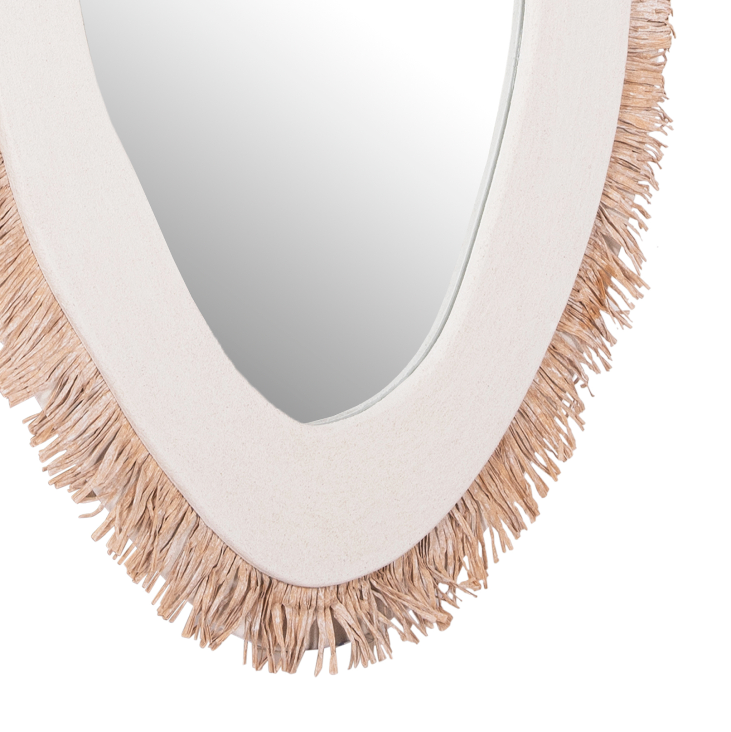 ΚΑΘΡΕΠΤΗΣ ΤΟΙΧΟΥ ΣΕΙΡΑ SANTORINI HM4525 MDF ΥΠΟΛΕΥΚΟ-ΔΙΑΚΟΣΜΗΣΗ ΣΕ ΜΠΕΖ 63x1,8x120Υεκ. - Image 5