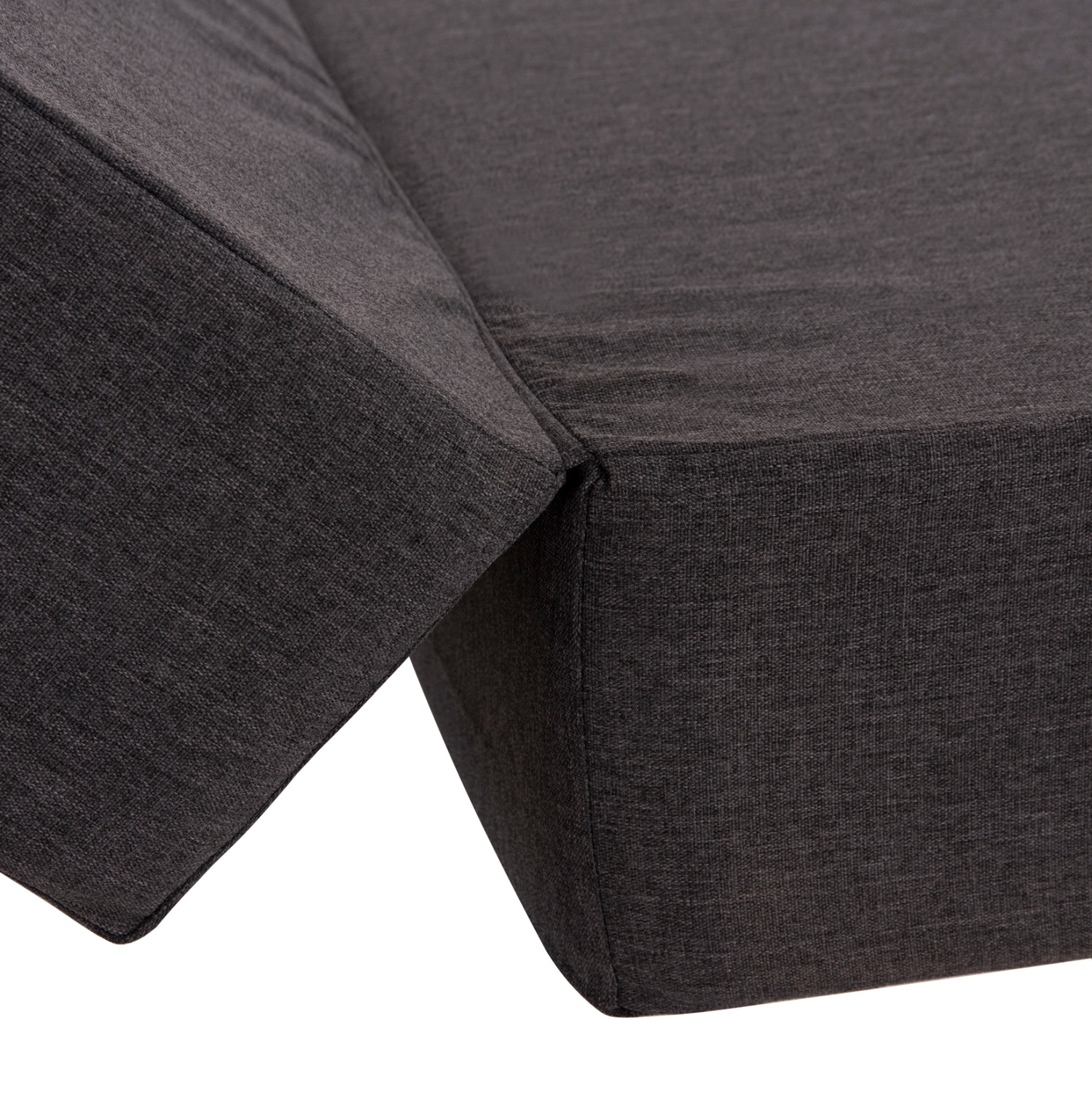 ΜΑΞΙΛΑΡΙ ΞΑΠΛΩΣΤΡΑΣ KIHEI HM21094.03 OLEFIN ΣΚΟΥΡΟ ΓΚΡΙ ΜΕ FOAM 198x70x20Υεκ - Image 7