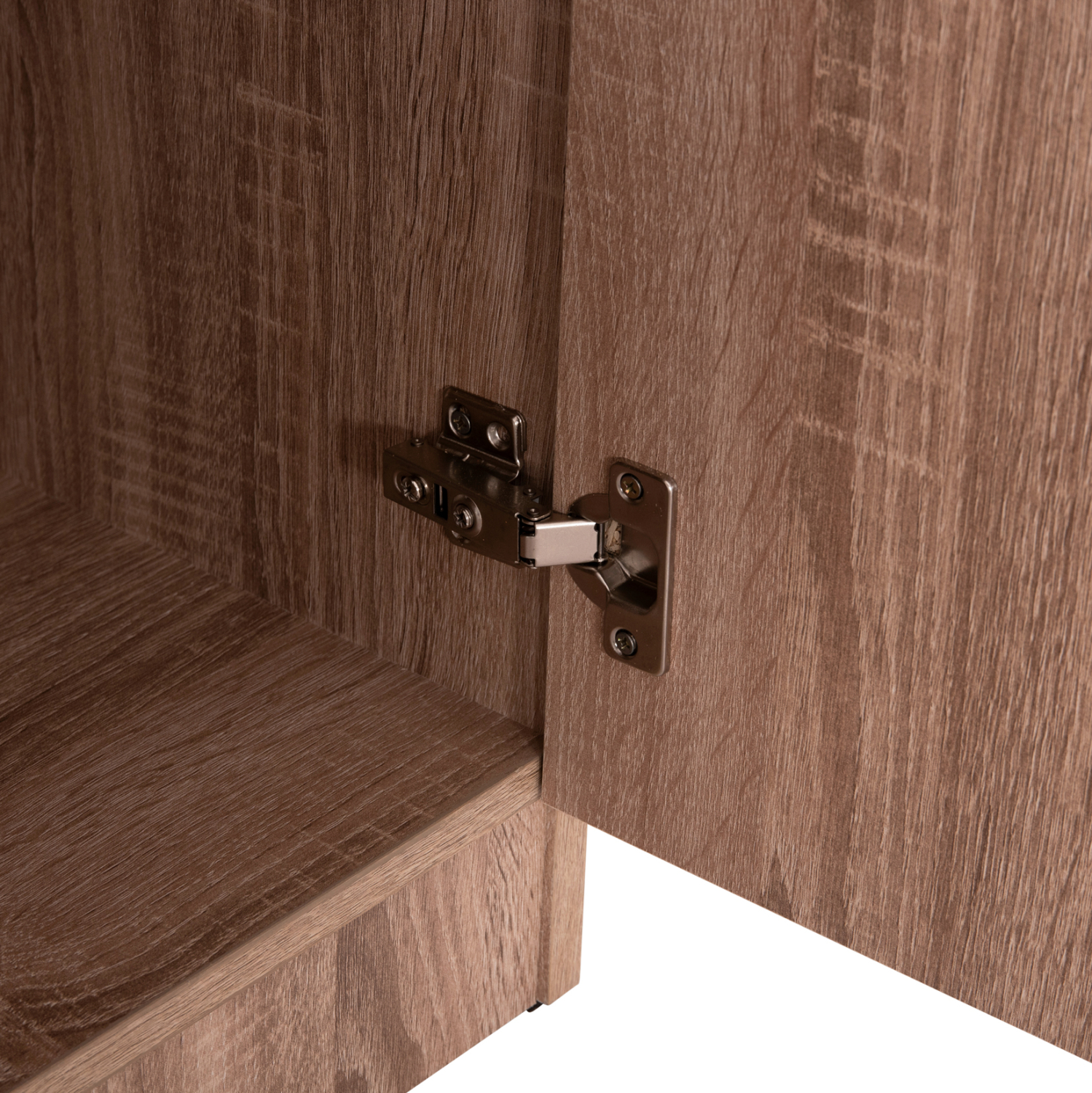 ΝΤΟΥΛΑΠΑ 3ΦΥΛΛΗ ΜΕ ΡΑΦΙΑ FUENTO HM2482.01 SONAMA OAK ΜΕΛΑΜΙΝΗ 120-116x40x123,5Υεκ. - Image 8