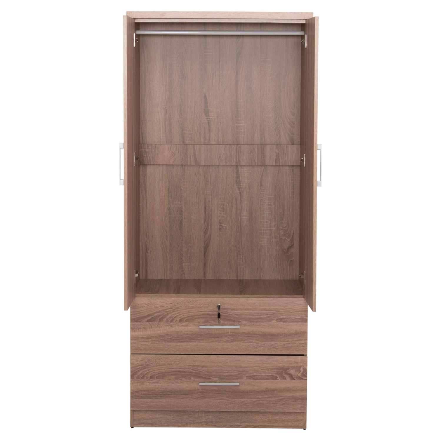 ΝΤΟΥΛΑΠΑ ΜΕ ΣΥΡΤΑΡΙΑ REINA HM2484.11 SONAMA OAK ΜΕΛΑΜΙΝΗ 80x48x183Υεκ. - Image 4