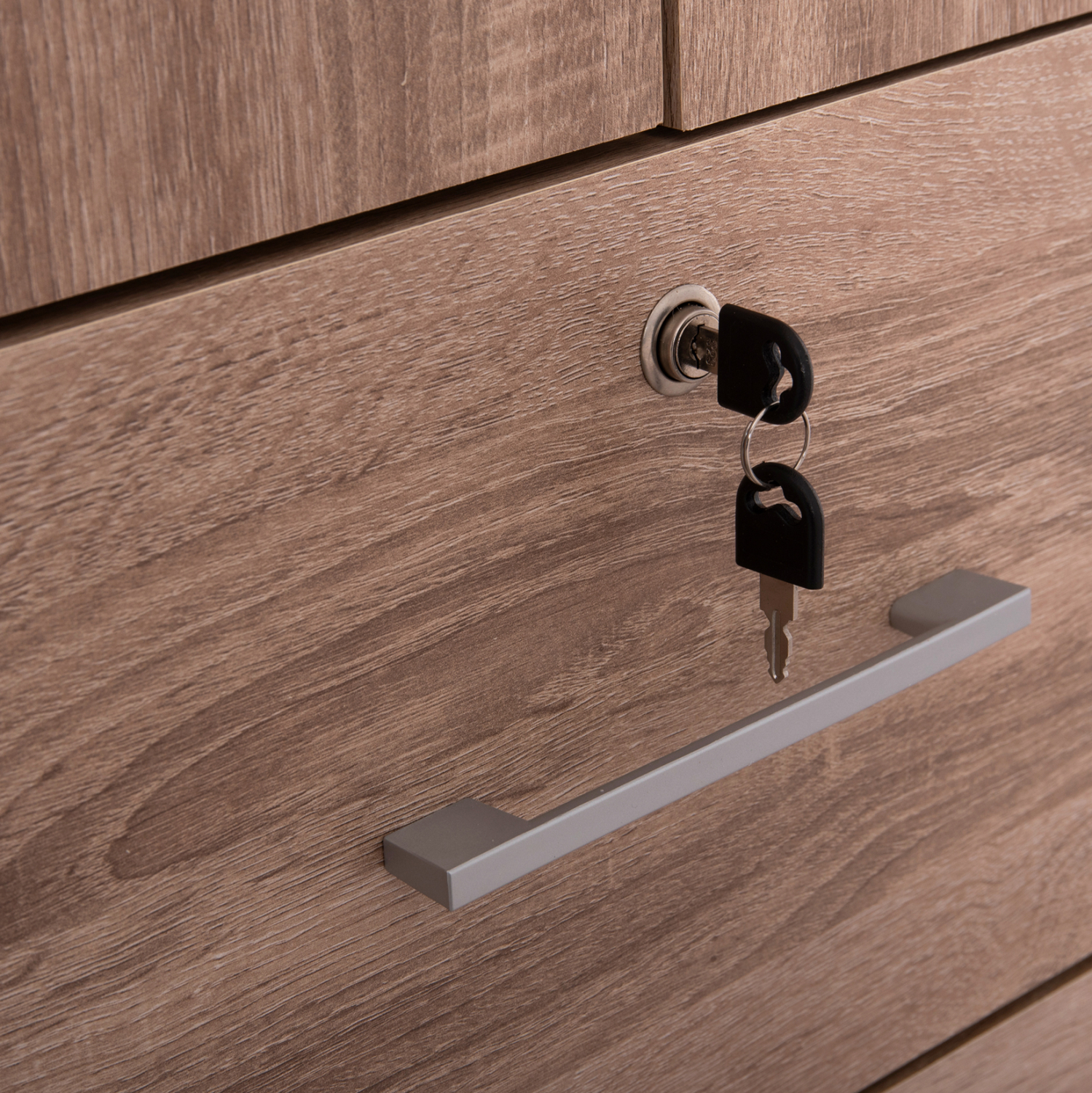 ΝΤΟΥΛΑΠΑ ΜΕ ΣΥΡΤΑΡΙΑ REINA HM2484.11 SONAMA OAK ΜΕΛΑΜΙΝΗ 80x48x183Υεκ. - Image 8