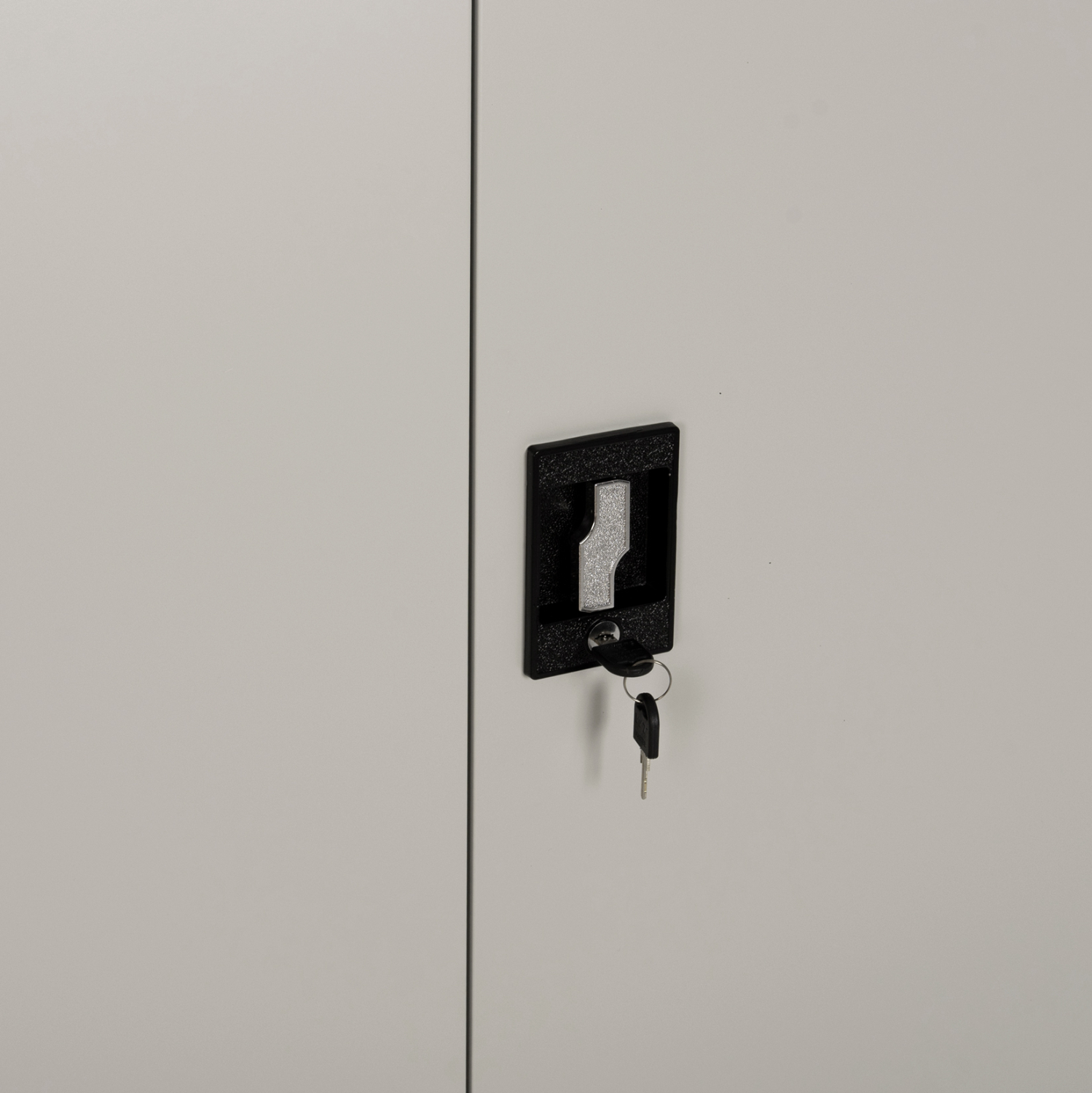 ΝΤΟΥΛΑΠΑ ΜΕΤΑΛΛΙΚΗ DURON HM21000 ΔΙΦΥΛΛΗ ΜΕ 5 ΑΠΟΘ.ΧΩΡΟΥΣ & ΠΟΔΙΑ- ΓΚΡΙ 90Χ40Χ190Yεκ - Image 4