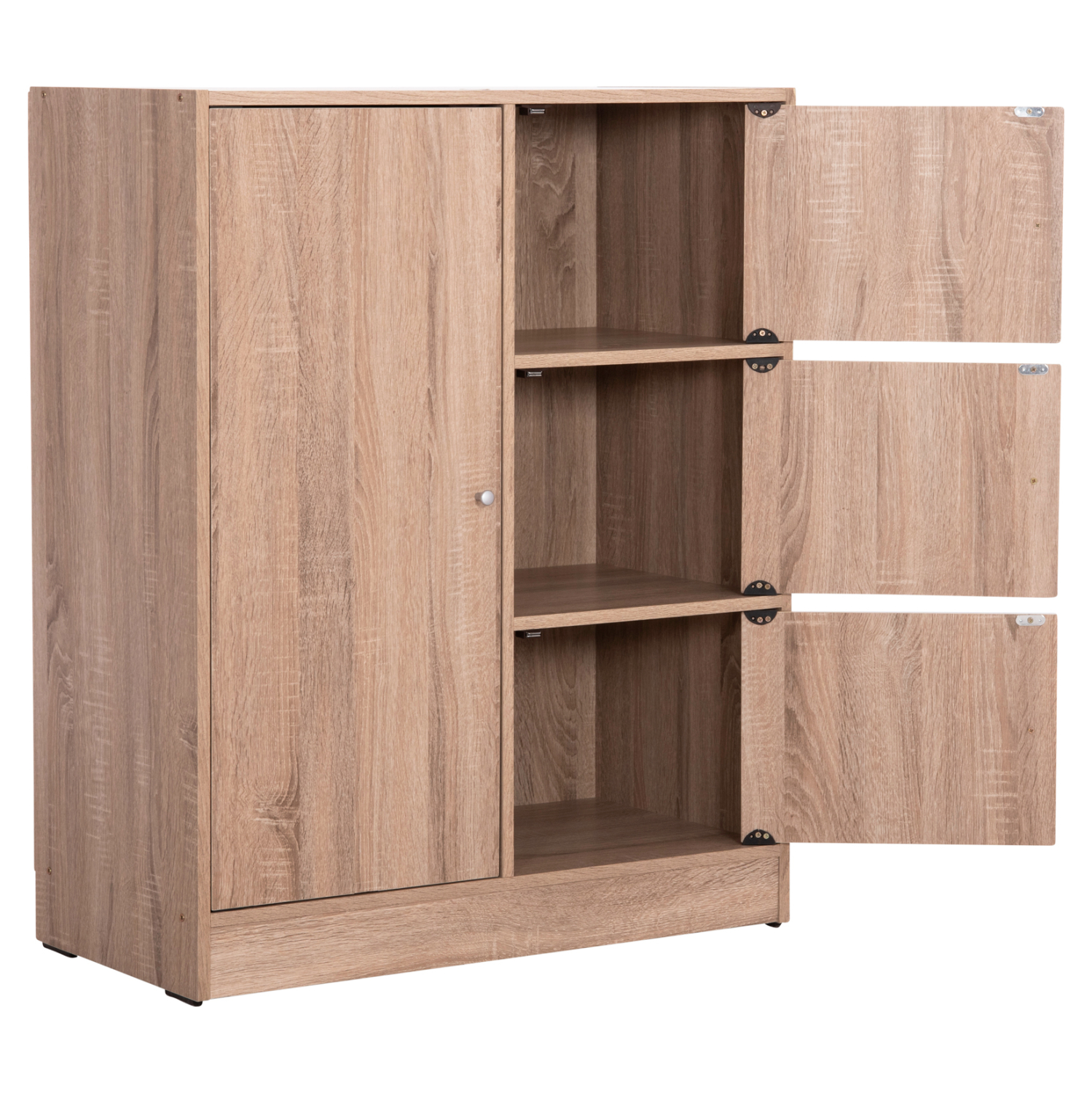 ΝΤΟΥΛΑΠΙ ΜΕ 4 ΑΠΟΘ.ΧΩΡΟΥΣ MATIN HM2479.02 SONAMA OAK ΜΕΛΑΜΙΝΗ 80x39,5x99,5Υεκ. - Image 7