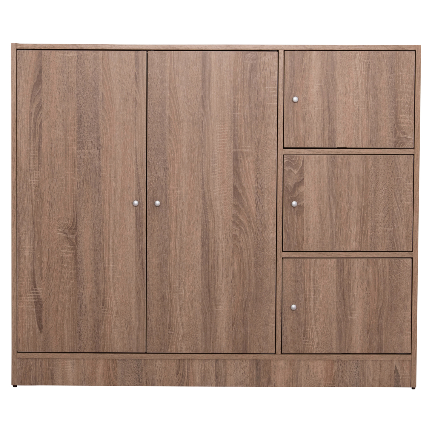 ΝΤΟΥΛΑΠΙ ΜΕ 4 ΑΠΟΘ.ΧΩΡΟΥΣ MATIN HM2480.02 SONAMA OAK ΜΕΛΑΜΙΝΗ 117x39,5x99,5Υεκ - Image 3